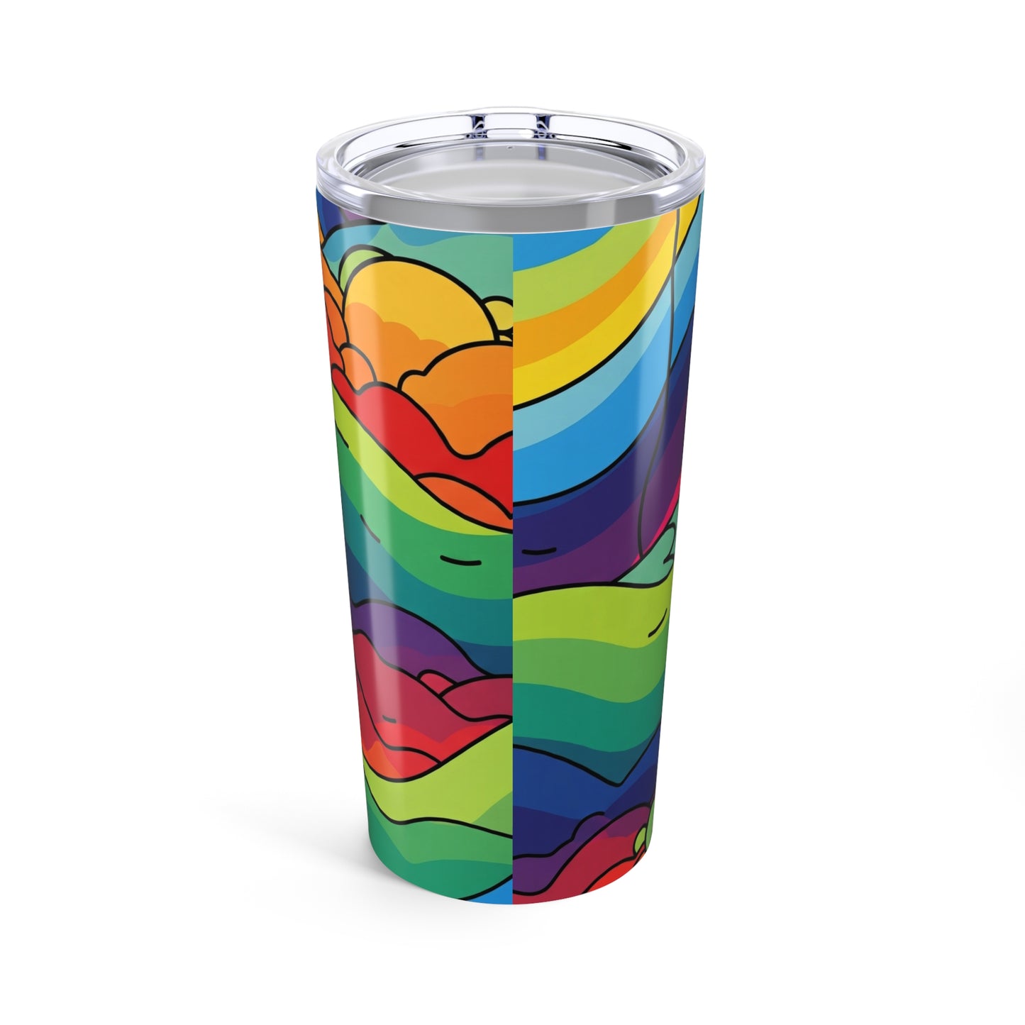 20 Oz Stainless Steel Tumbler With Double Wall Vacuum Insulation Spill Resistant Design For Travel Dishwasher Safe