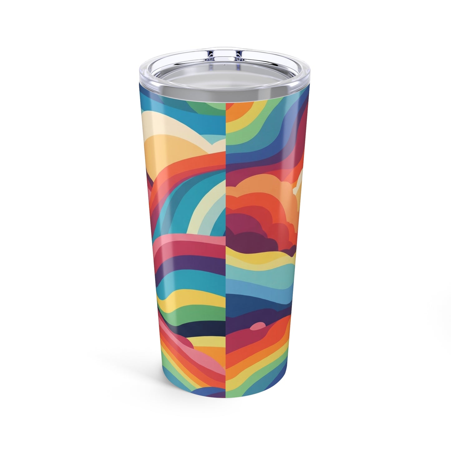 20oz Stainless Steel Insulated Tumbler Double Wall Vacuum Keeps Beverages Hot Or Cold While Traveling