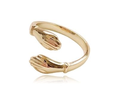 Sterling Silver Finger Ring For Women Geometric Design With Gemstones 925 Silver Plated Finishing Elegant Ring