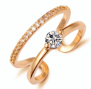 Womens 925 Sterling Silver Ring With Zircon 3AAA White Gold Plated Elegant Fashion Jewelry For Engagement Wear