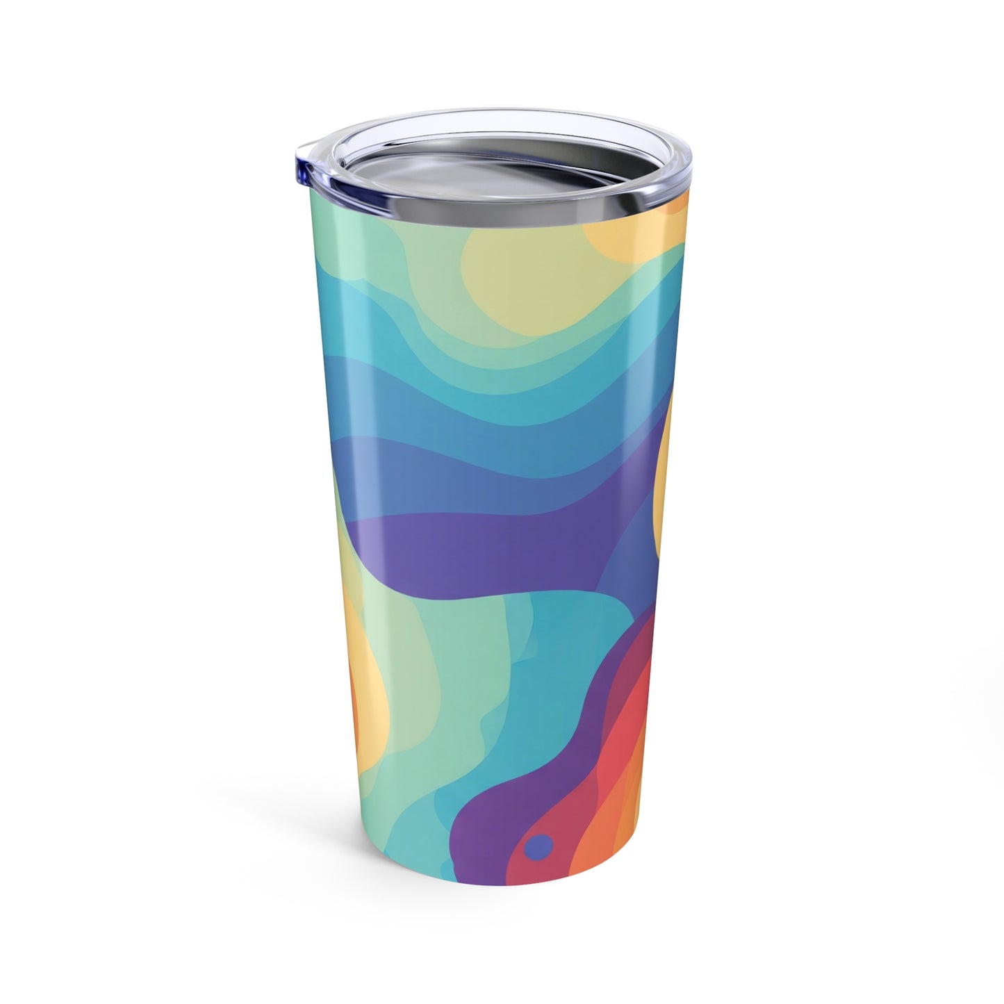 20 Ounce Stainless Steel Tumbler With Double Wall Vacuum Insulation Travel Mug Lid Printed For Hot Or Cold