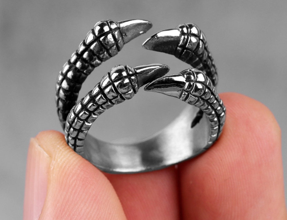 Stainless Steel Ring Lucky Men's Korean Jewelry