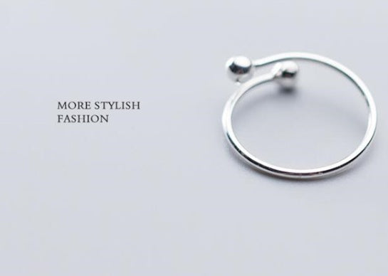 Elegant S925 Silver Ring For Women Minimalist Band Jewelry That Shines Brightly And Complements Any Style Everyday Wear