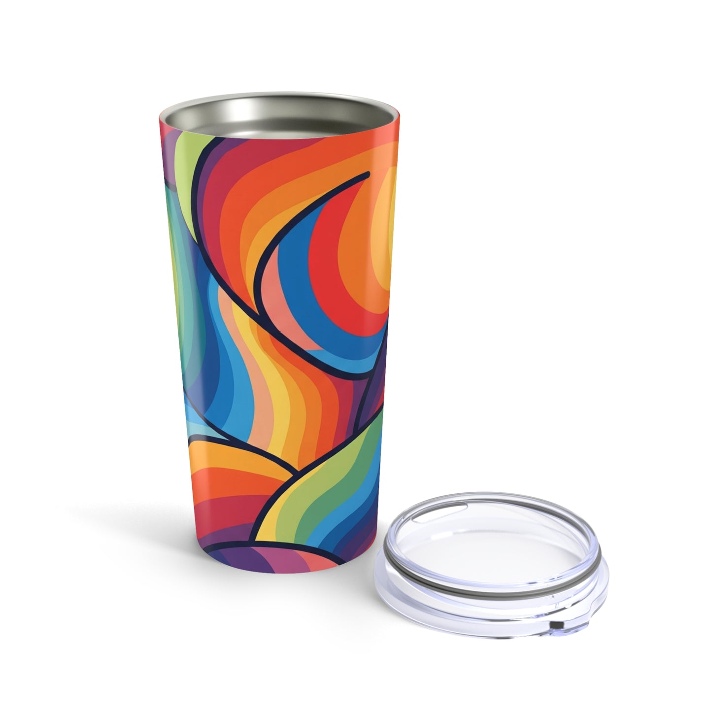 20oz Stainless Steel Travel Mug With Double Wall Vacuum Insulated Construction Spill Resistant For Hot Or Cold