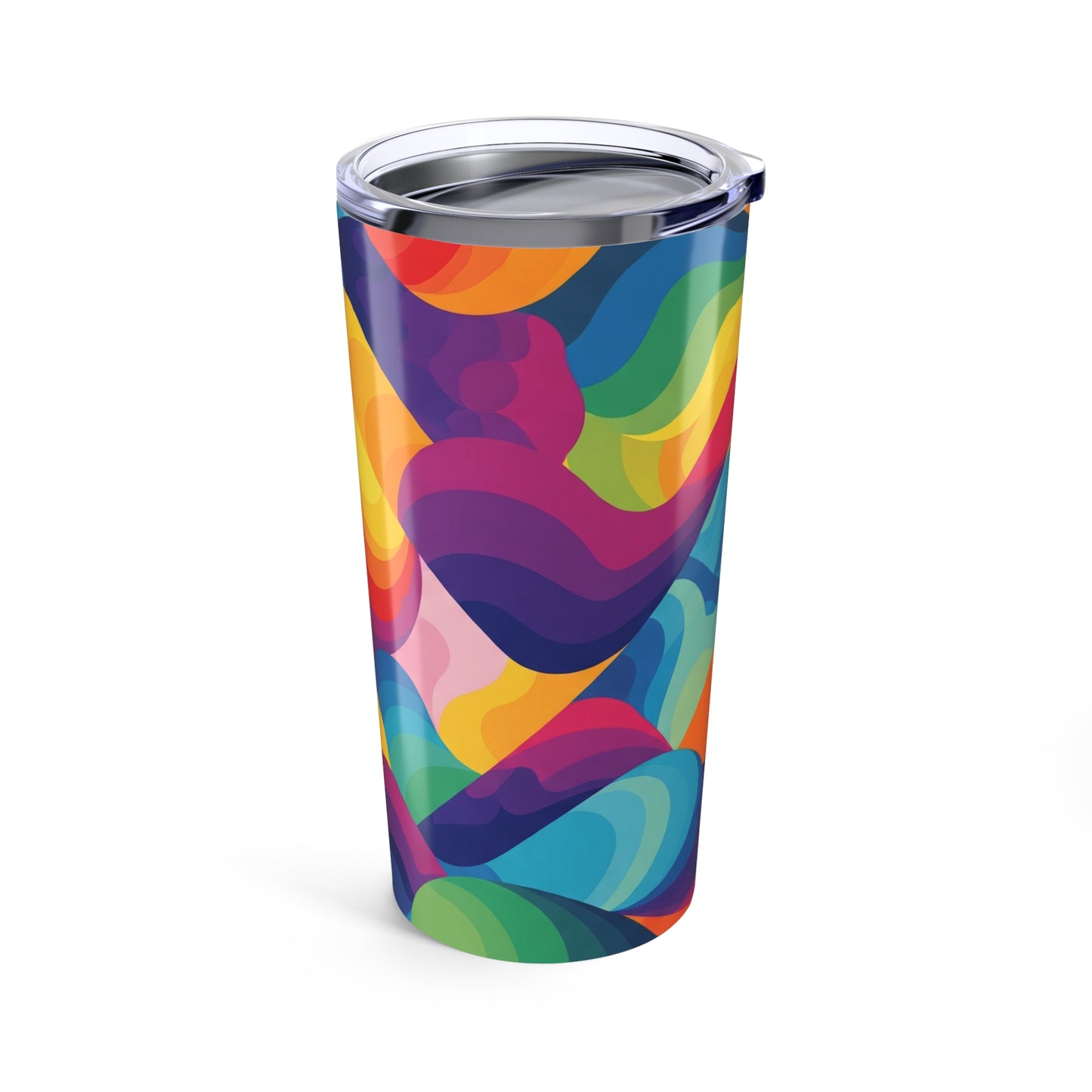 20oz Stainless Steel Travel Mug With Double Wall Insulation Leak Proof Thermal Design And Printed Design For Hot
