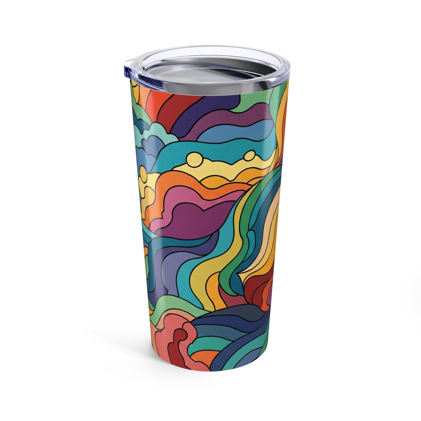 20 Ounce Stainless Steel Tumbler With Vacuum Insulation Spill Resistant Design For Hot And Cold Use Dishwasher Safe