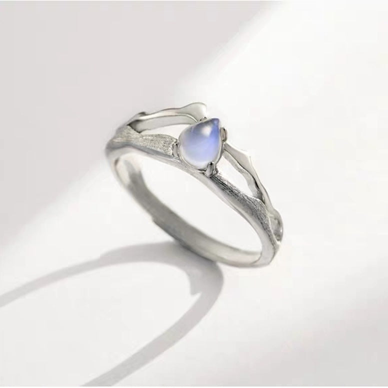 Princess And Knight Folding Ring Material White Copper Plating Size Adjustable Opening Princess And Knight Folding Ring