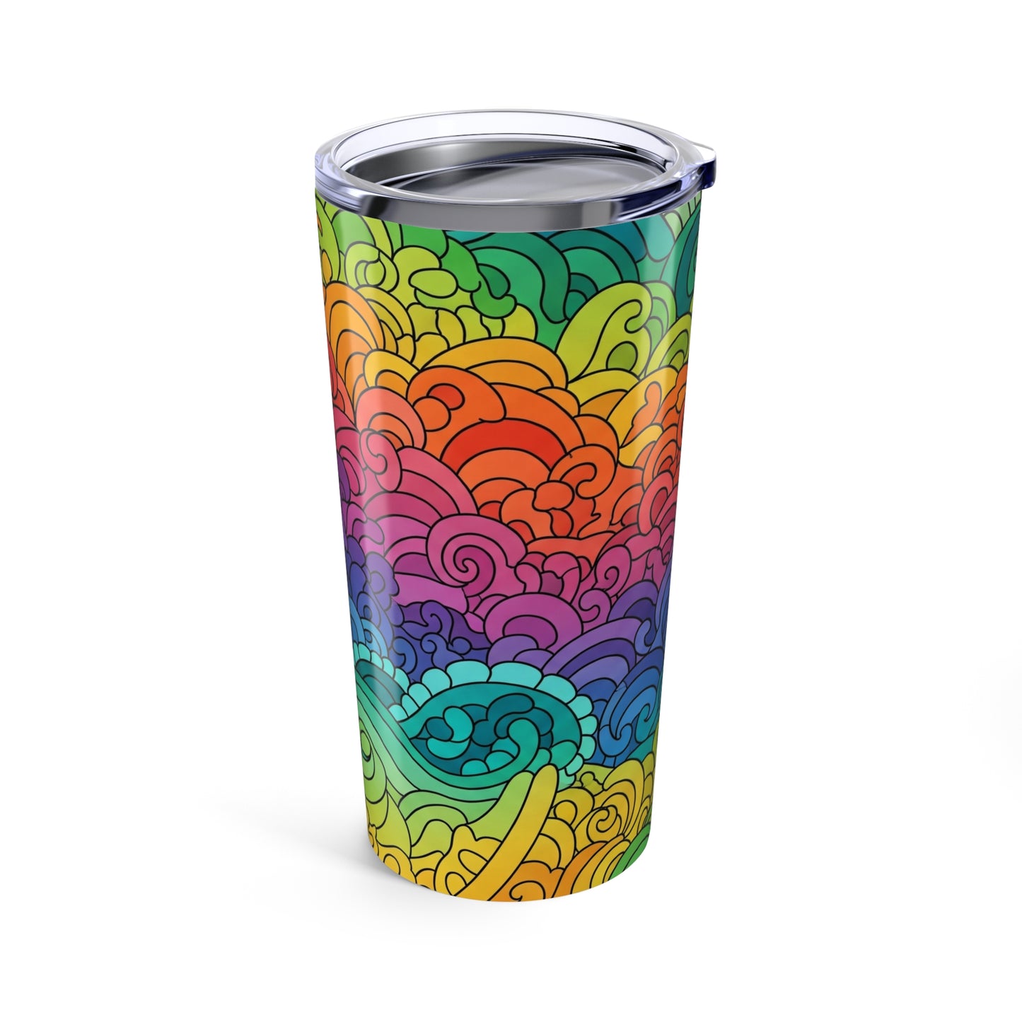 20 Oz Steel Tumbler With Double Wall Insulation Leak Proof Lid For Hot And Cold Drinks BPA Free Durable Dishwasher