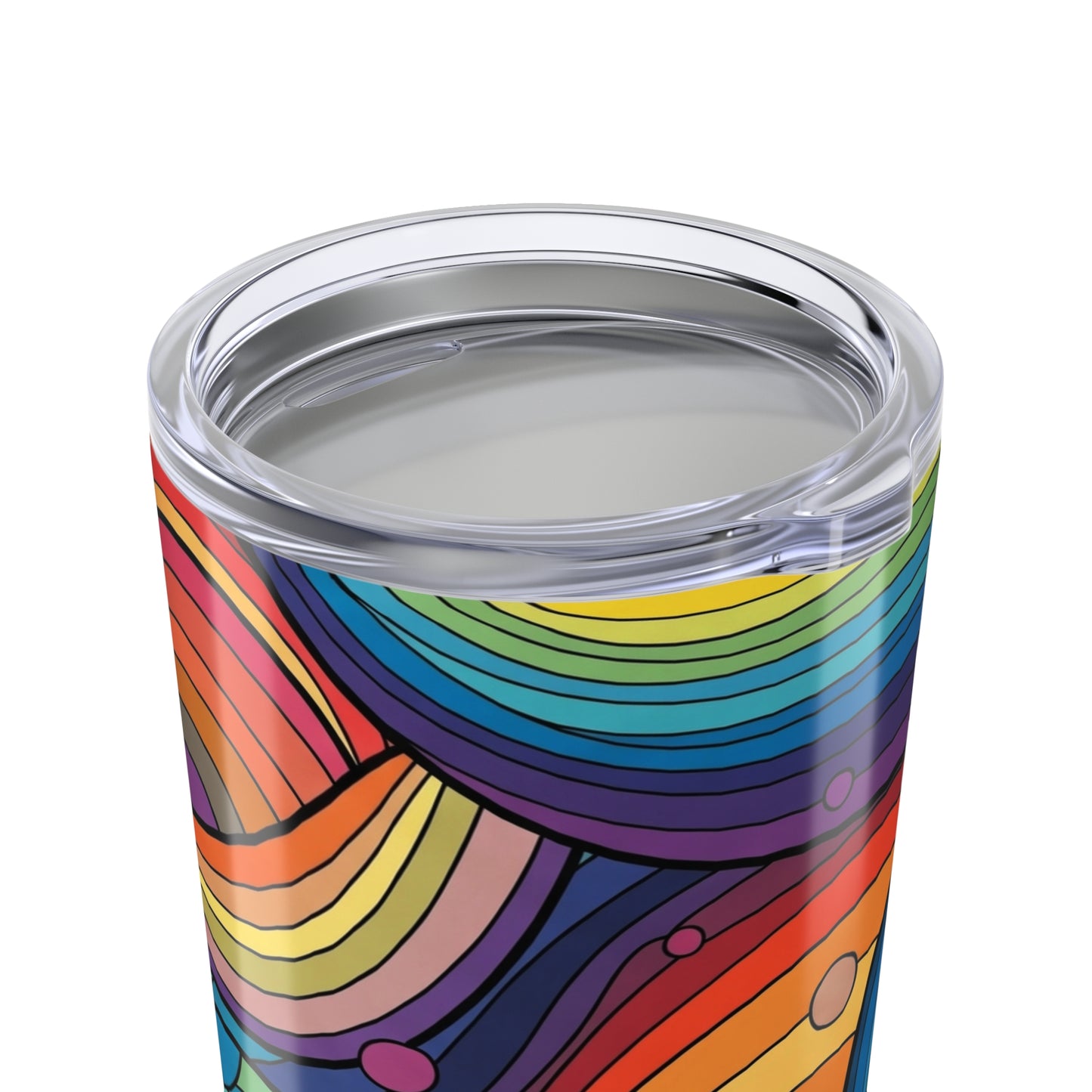 20 Oz Stainless Steel Tumbler With Double Wall Vacuum Insulation Spill Resistant Graphics Hot Cold Dishwasher Safe