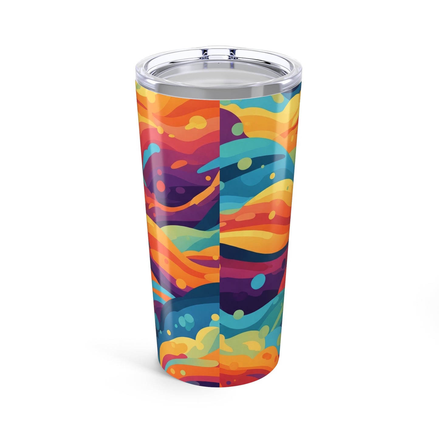 20 Ounce Stainless Steel Tumbler With Double Wall Vacuum Insulation Spill Resistant Thermal Beverage Mug Lid Cap