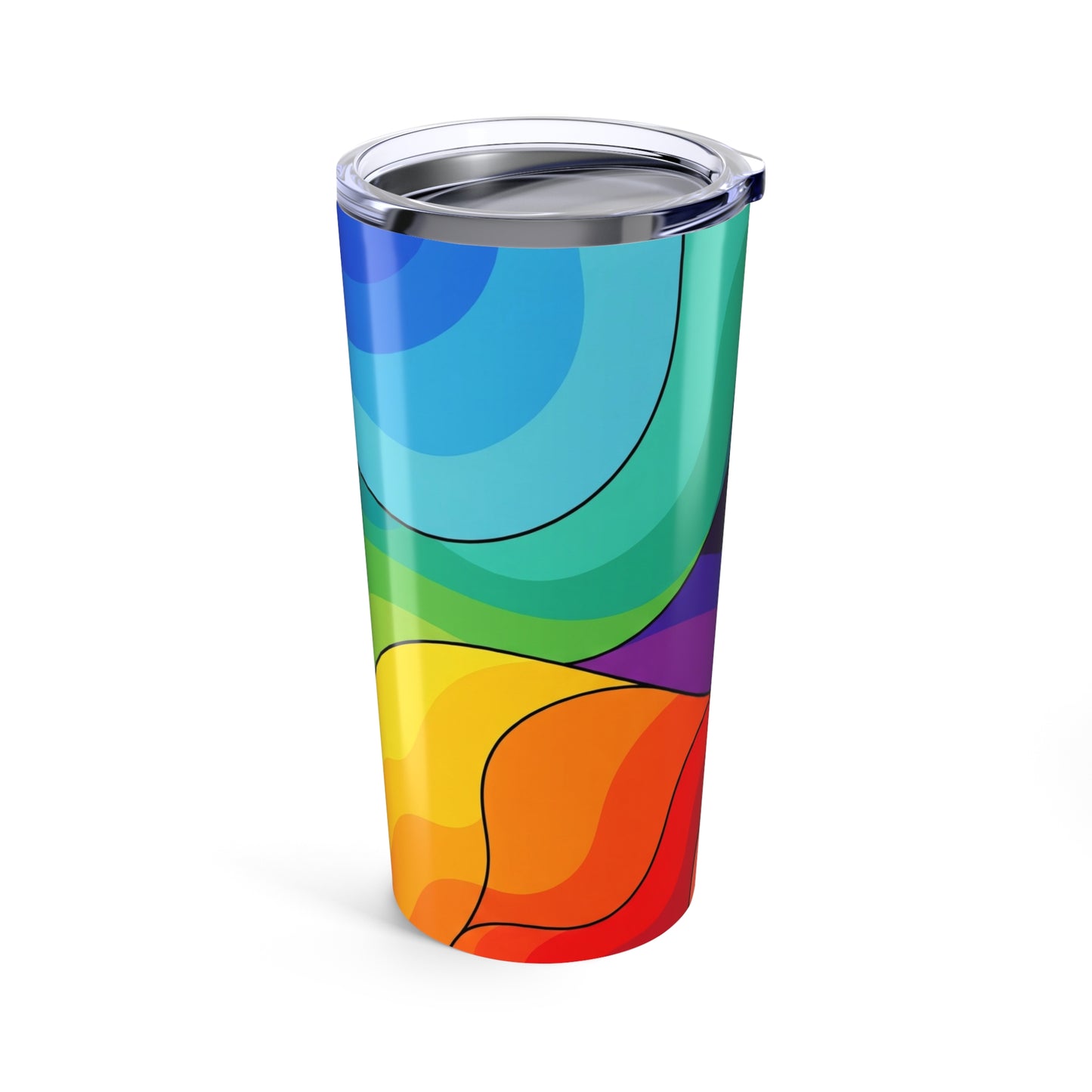 20oz Stainless Steel Travel Mug With Printed Design Double Wall Vacuum Insulation Spill Resistant Hot Or Cold