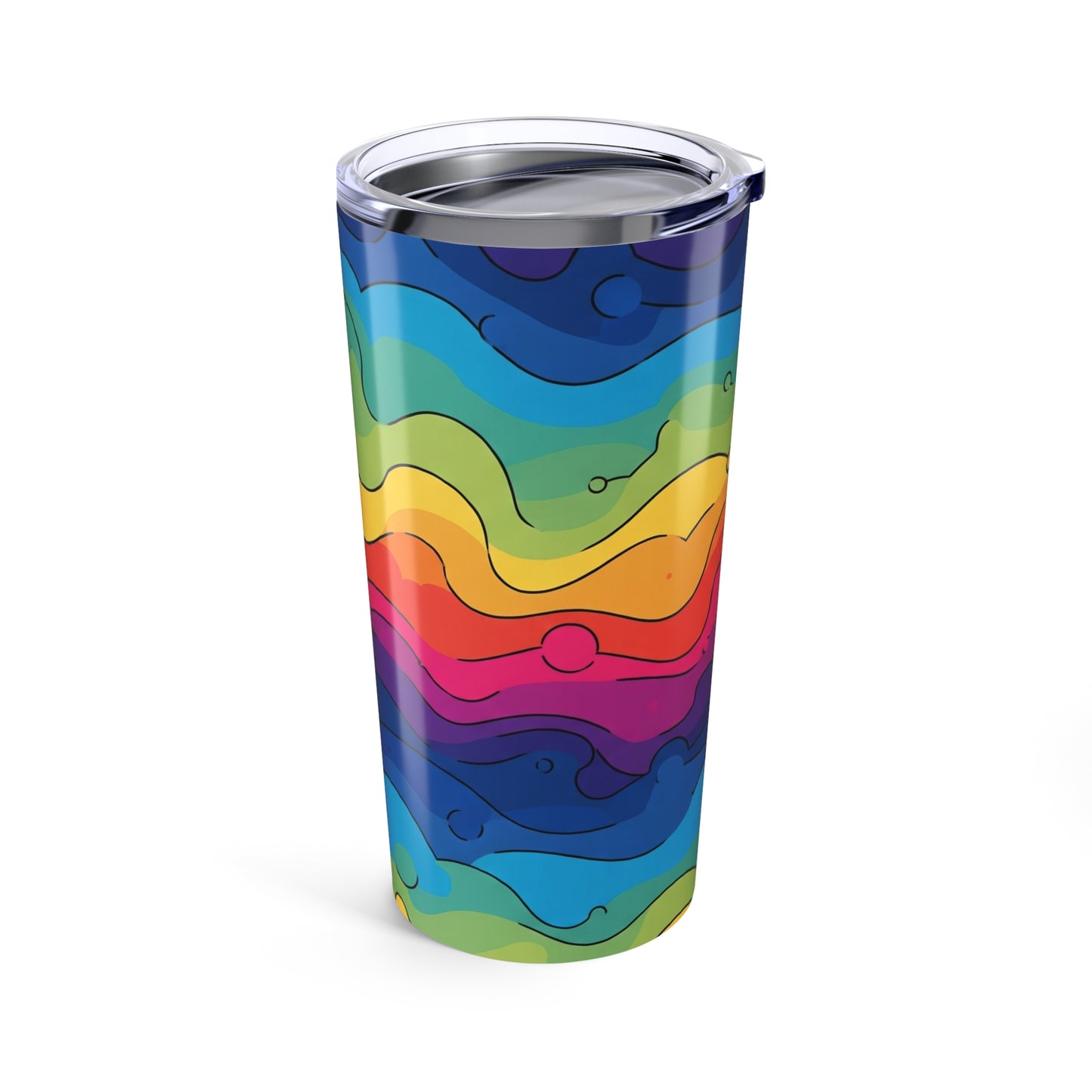 20oz Stainless Steel Tumbler With Double Wall Vacuum Insulation Keeps Beverages Hot Or Cold Spill Resistant