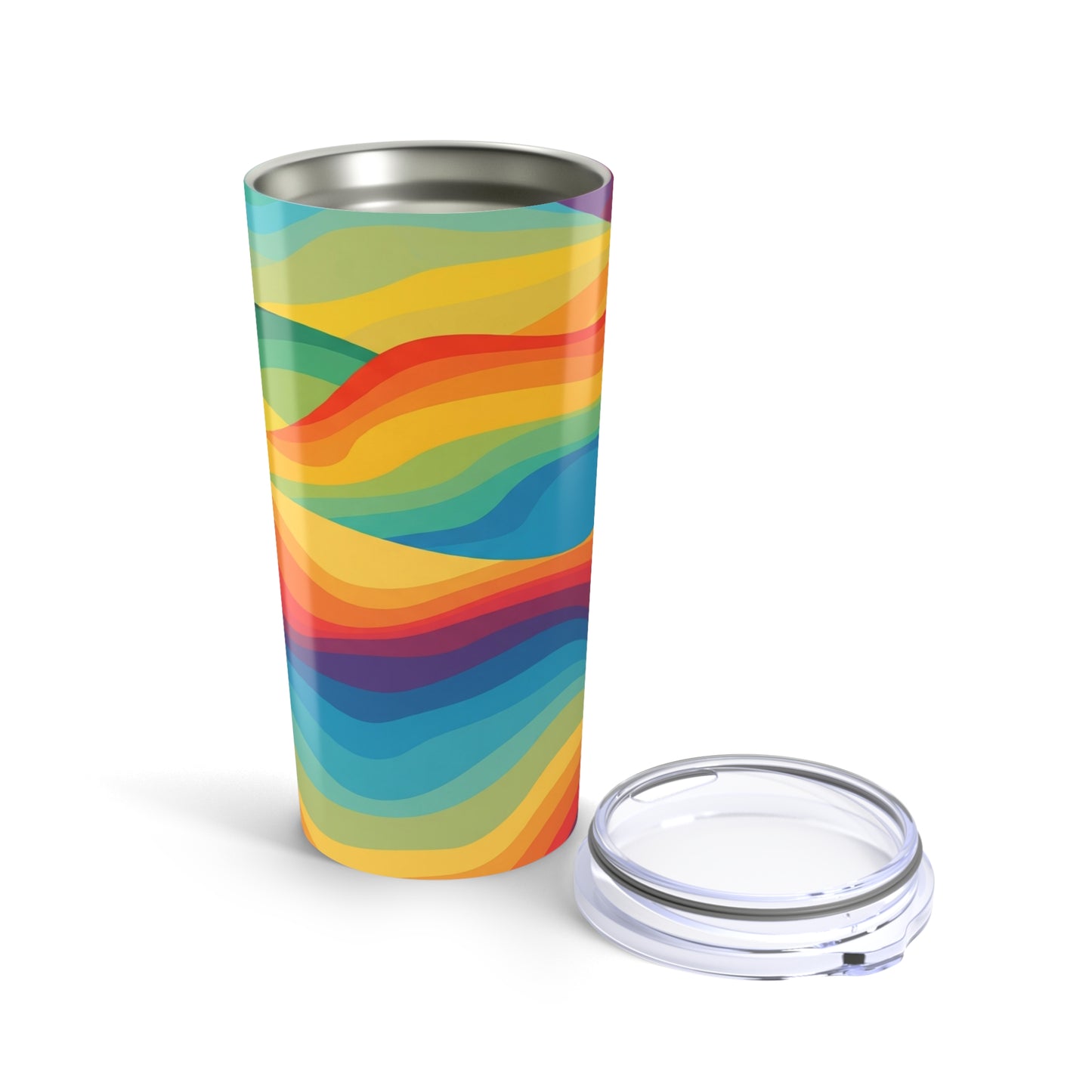 20 Oz Stainless Steel Tumbler With Double Wall Vacuum Insulation Spill Resistant Lid Keeps Beverages Hot Or Cold