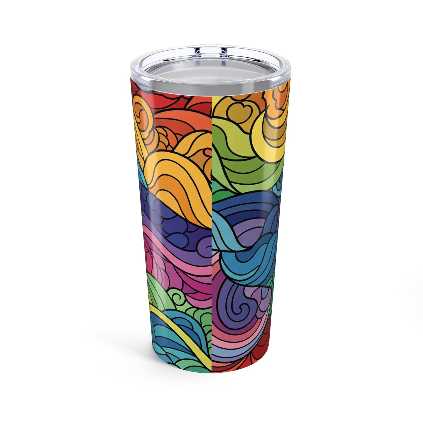 20 Ounce Stainless Steel Tumbler With Double Wall Vacuum Insulation Leak Proof Durable Travel Mug For Hot Or Cold