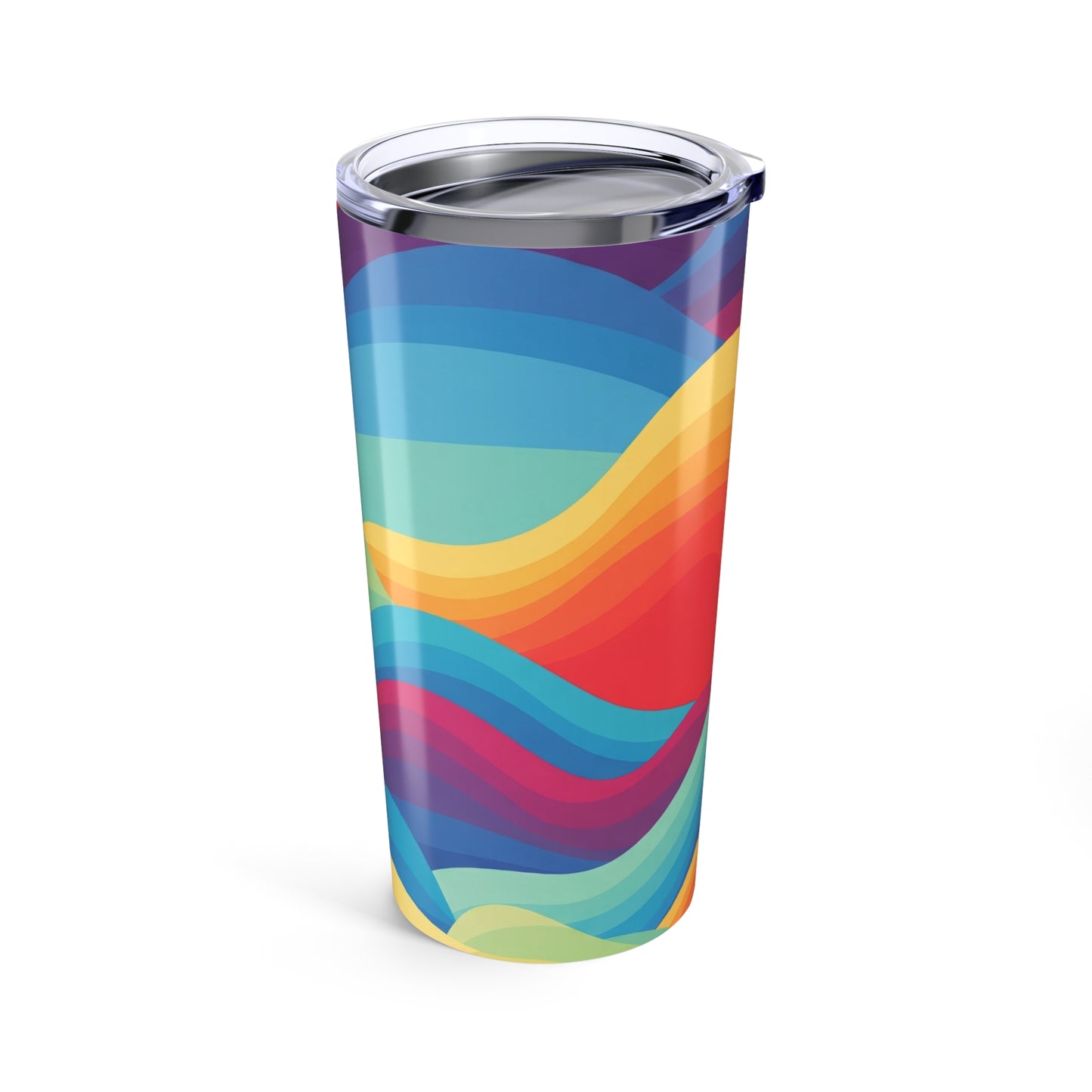 20oz Stainless Steel Coffee Cup Double Wall Vacuum Insulated Thermal Printed For Hot And Cold Drinks With Lids