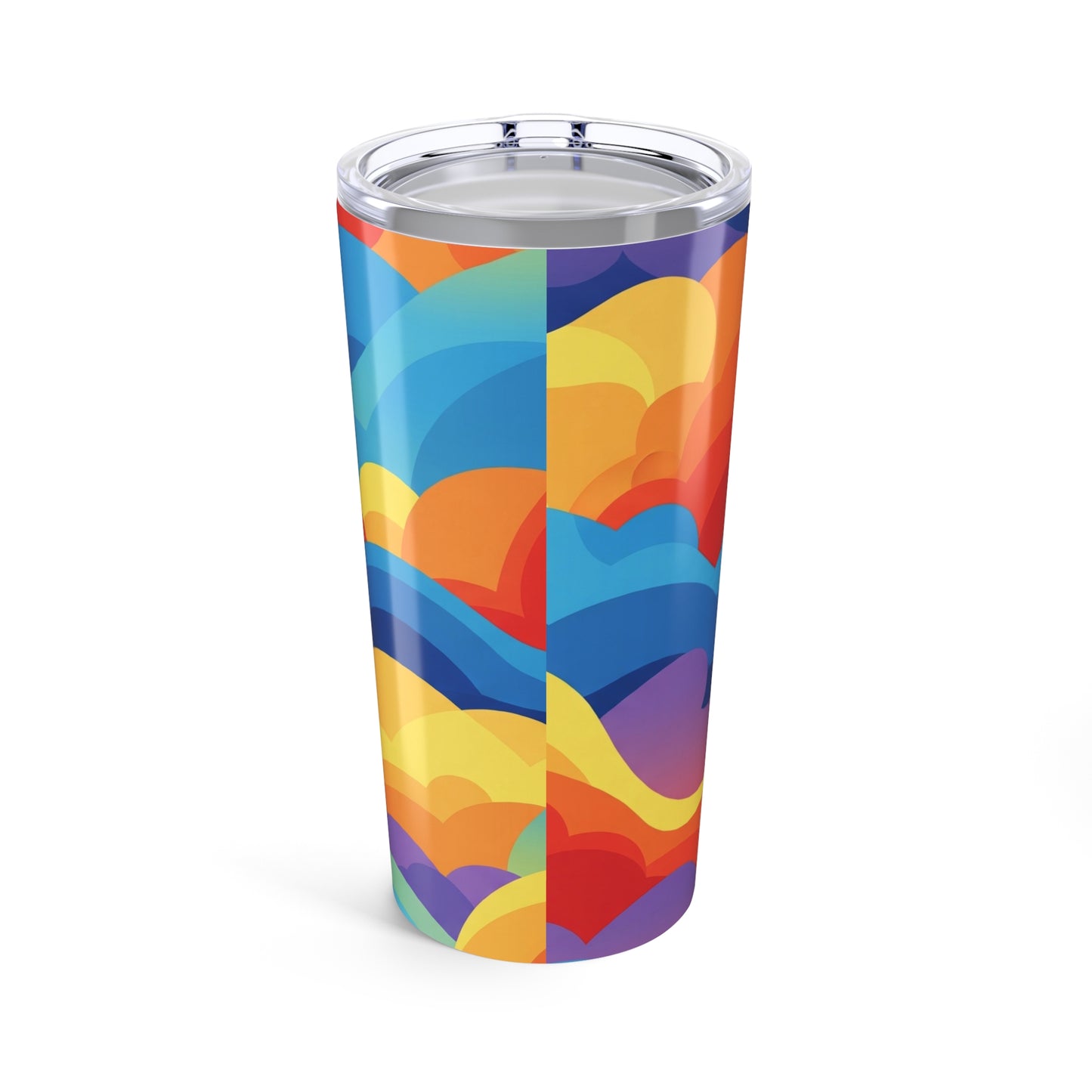 20oz Stainless Steel Tumbler With Double Wall Vacuum Insulation Spill Resistant Travel Mug Hot And Cold Beverages