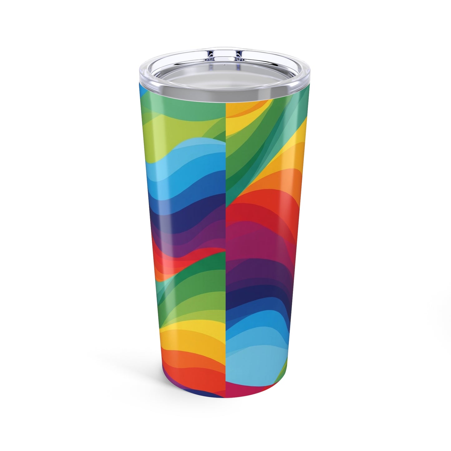 20oz Stainless Steel Printed Travel Mug With Double Wall Vacuum Insulation For Hot Or Cold Beverages Leak Proof