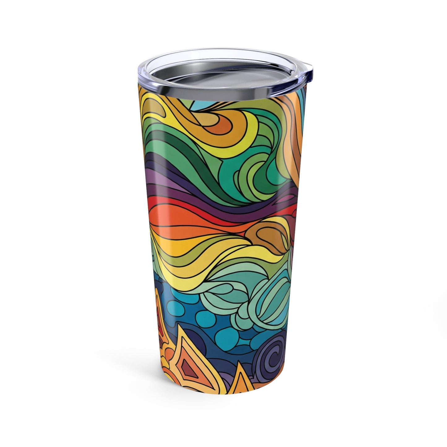 20oz Stainless Steel Tumbler Double Wall Vacuum Insulation Spill Resistant BPA Free Design For Hot Cold Beverages