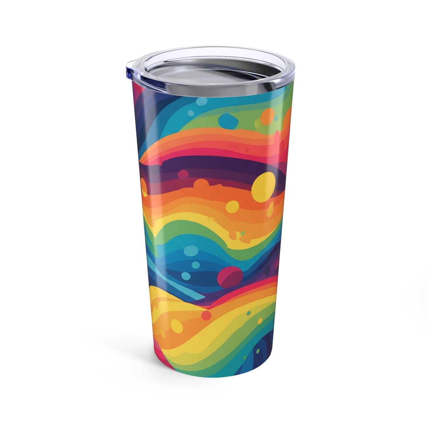 20oz Stainless Steel Tumbler Double Wall Vacuum Insulation For Hot Or Cold Beverages Spill Resistant Travel Mug Lid