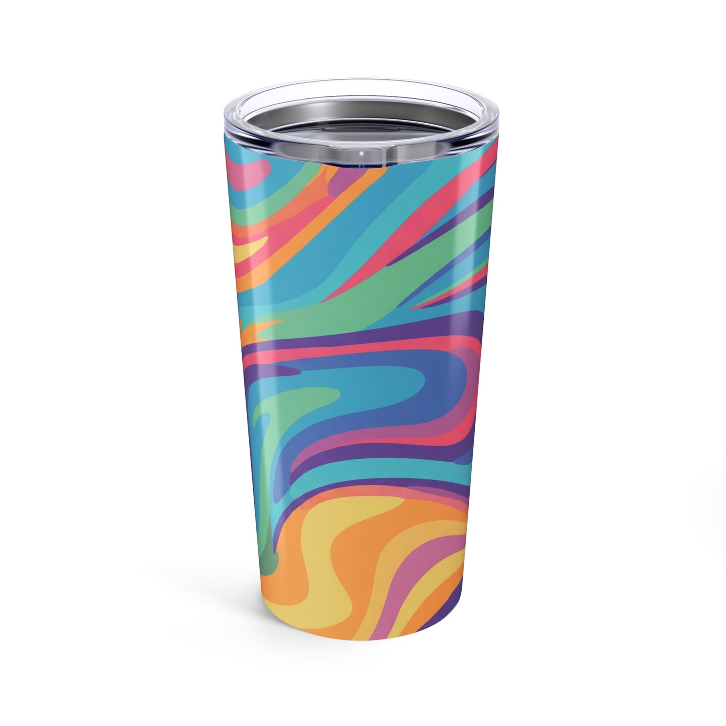 20oz Stainless Steel Tumbler Double Wall Vacuum Insulated Spill Resistant Printed Coffee Cup For Hot And Cold
