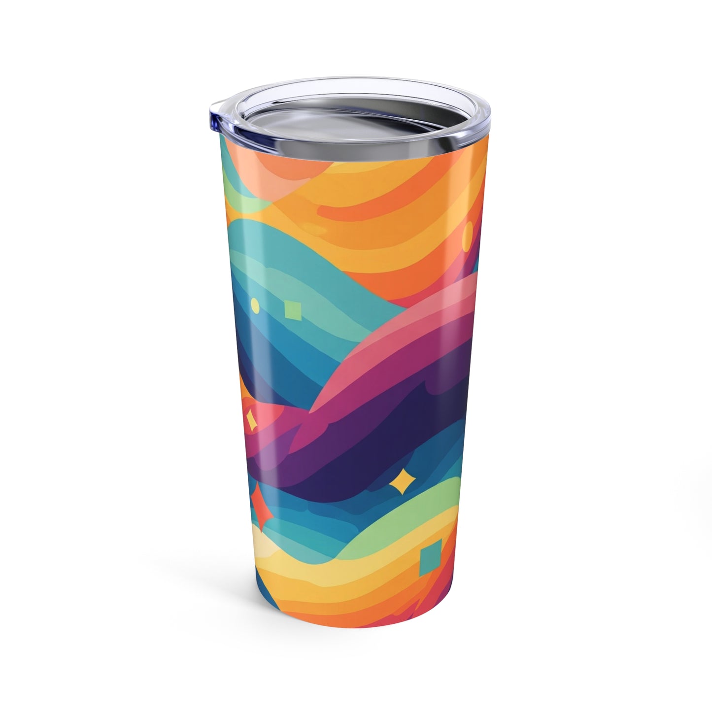 20oz Stainless Steel Tumbler with Double Wall Vacuum Insulation Leak Proof Spill Resistant and Dishwasher Safe