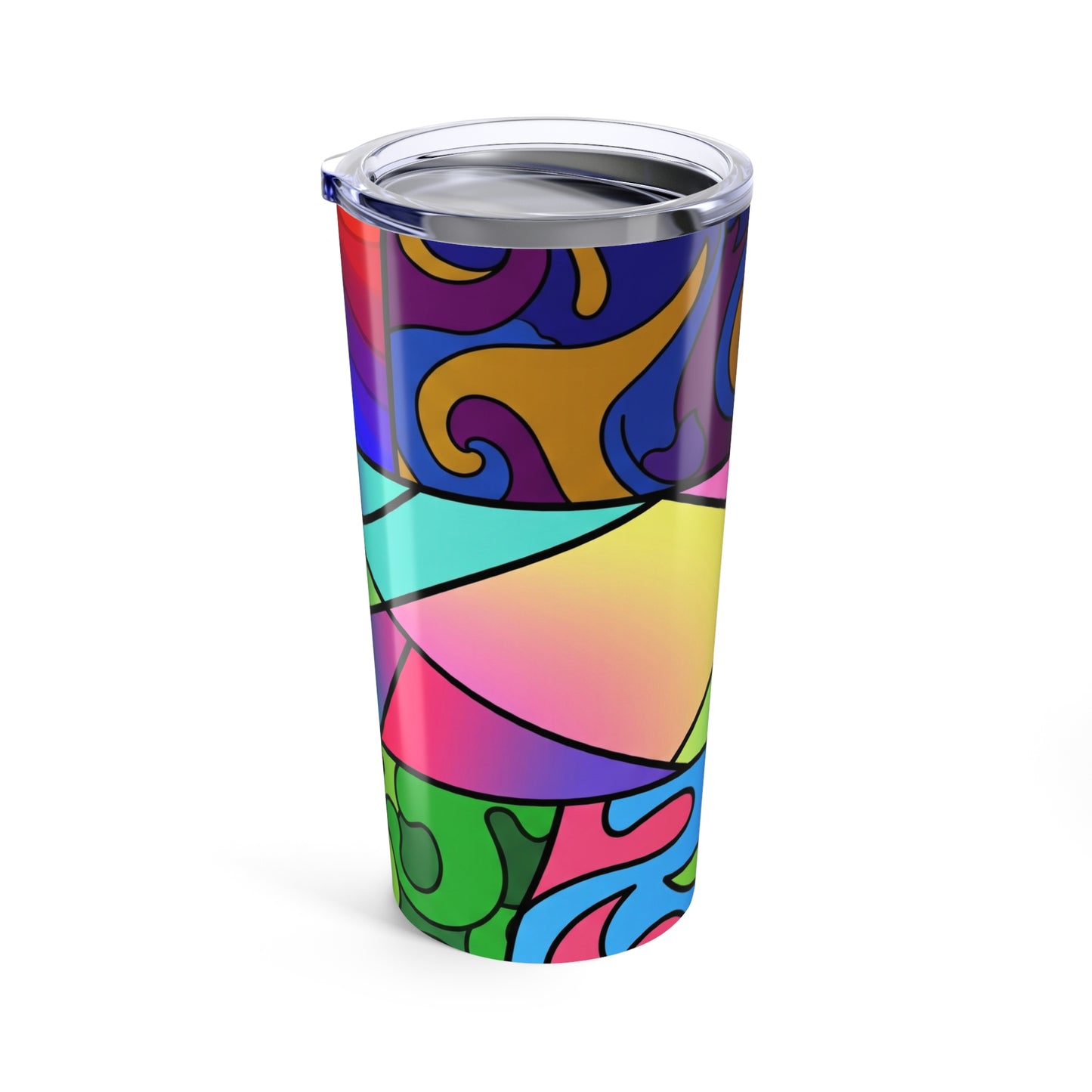 20oz Stainless Steel Travel Mug With Double Wall Vacuum Insulation Spill Resistant Thermal Coffee Cup Printed