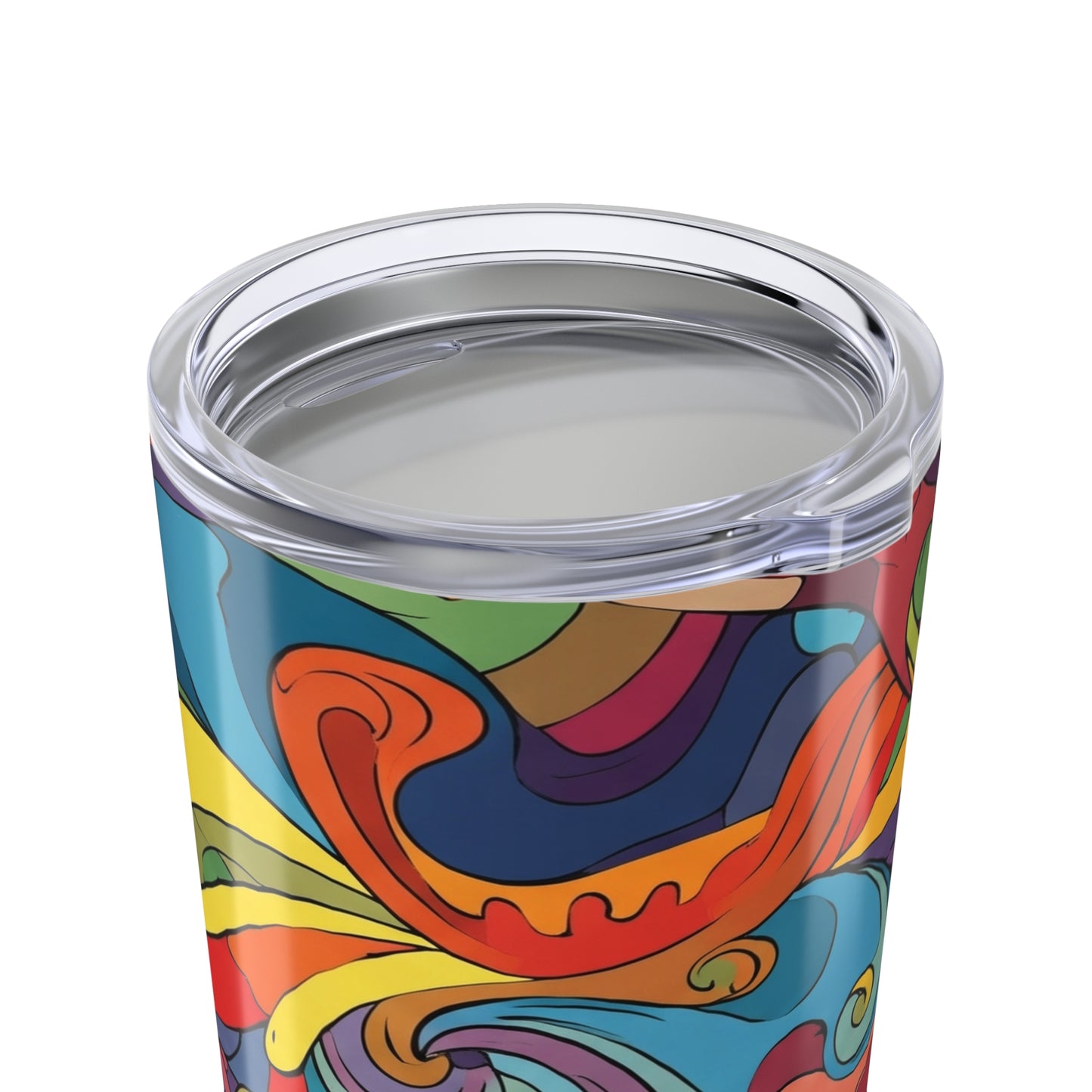 20Oz Printed Stainless Steel Tumbler With Double Wall Vacuum Insulation Leak Resistant BPA Free Hot And Cold Drink