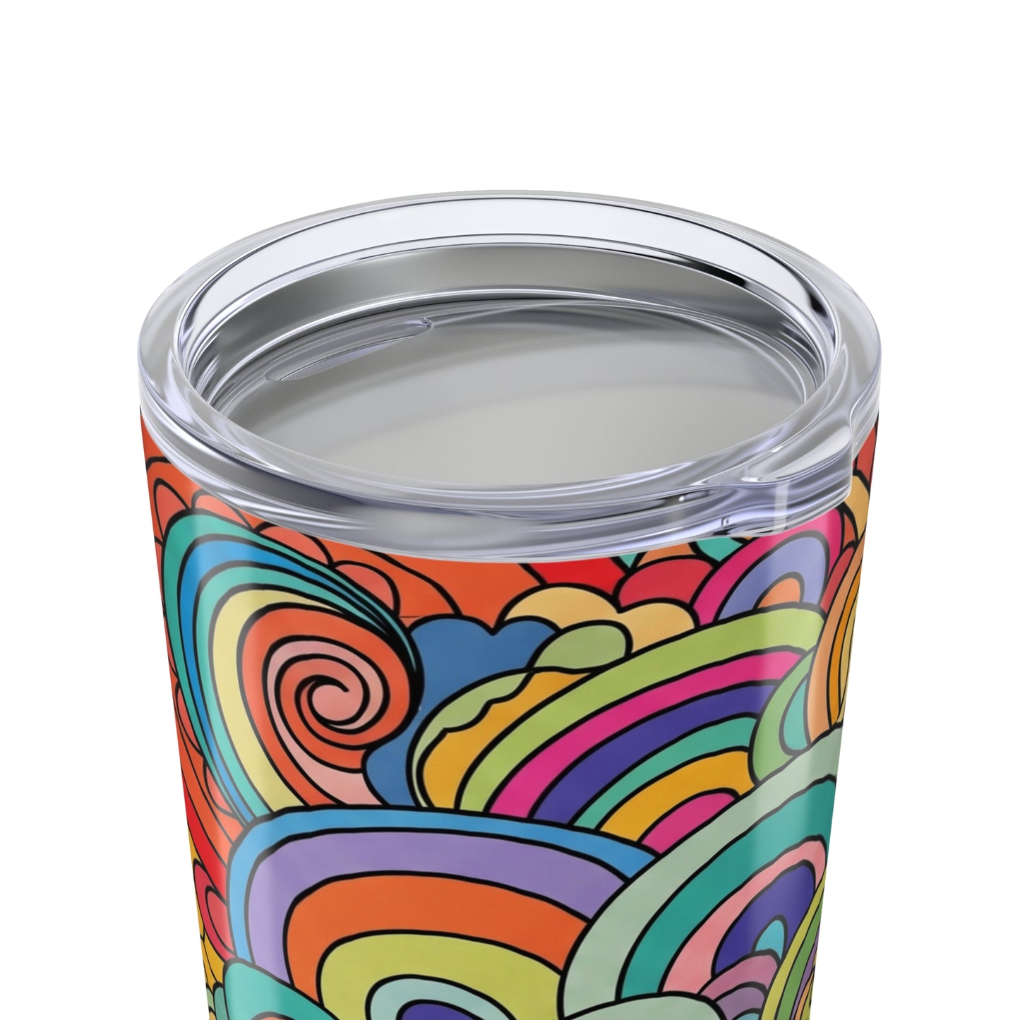 20oz Stainless Steel Tumbler With Vacuum Insulation And Double Wall Leak Proof Travel Mug Printed Hot And Cold