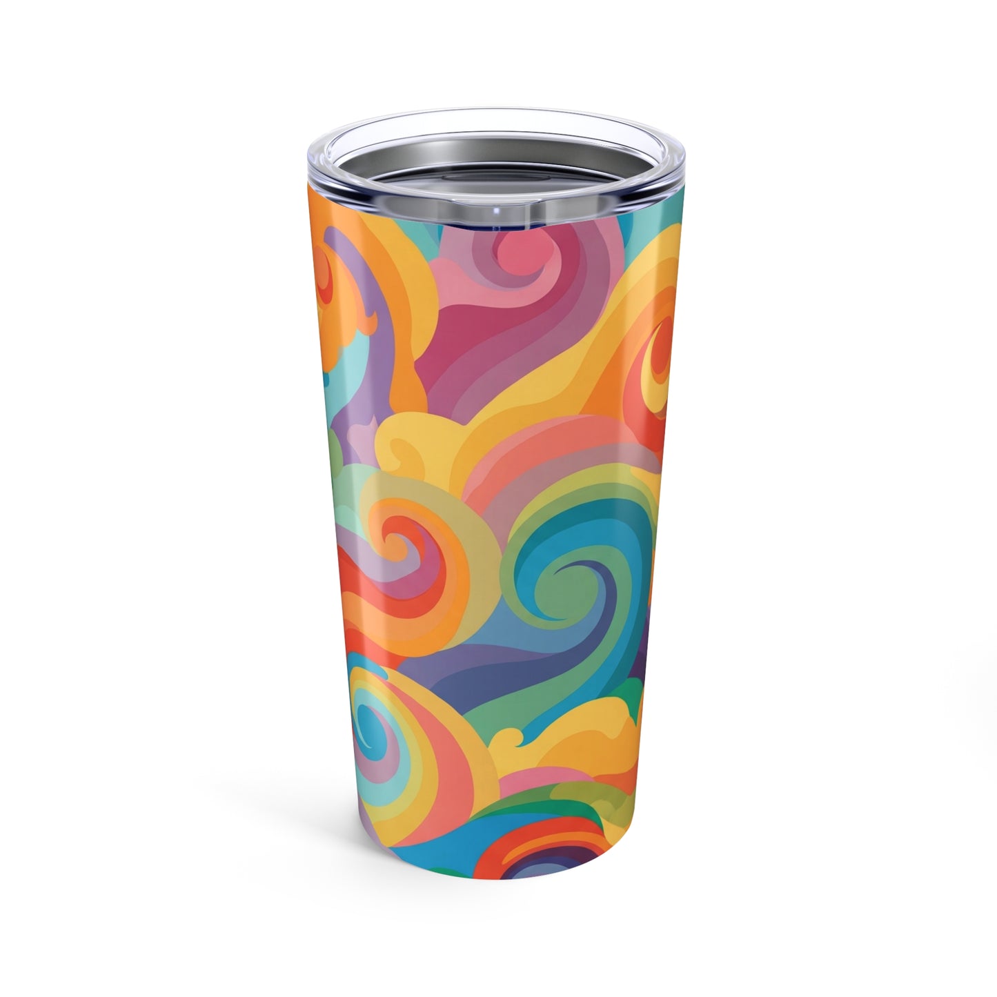 20 Oz Stainless Steel Tumbler With Double Wall Vacuum Insulation Keeps Beverages Hot Or Cold Printed Travel Mug