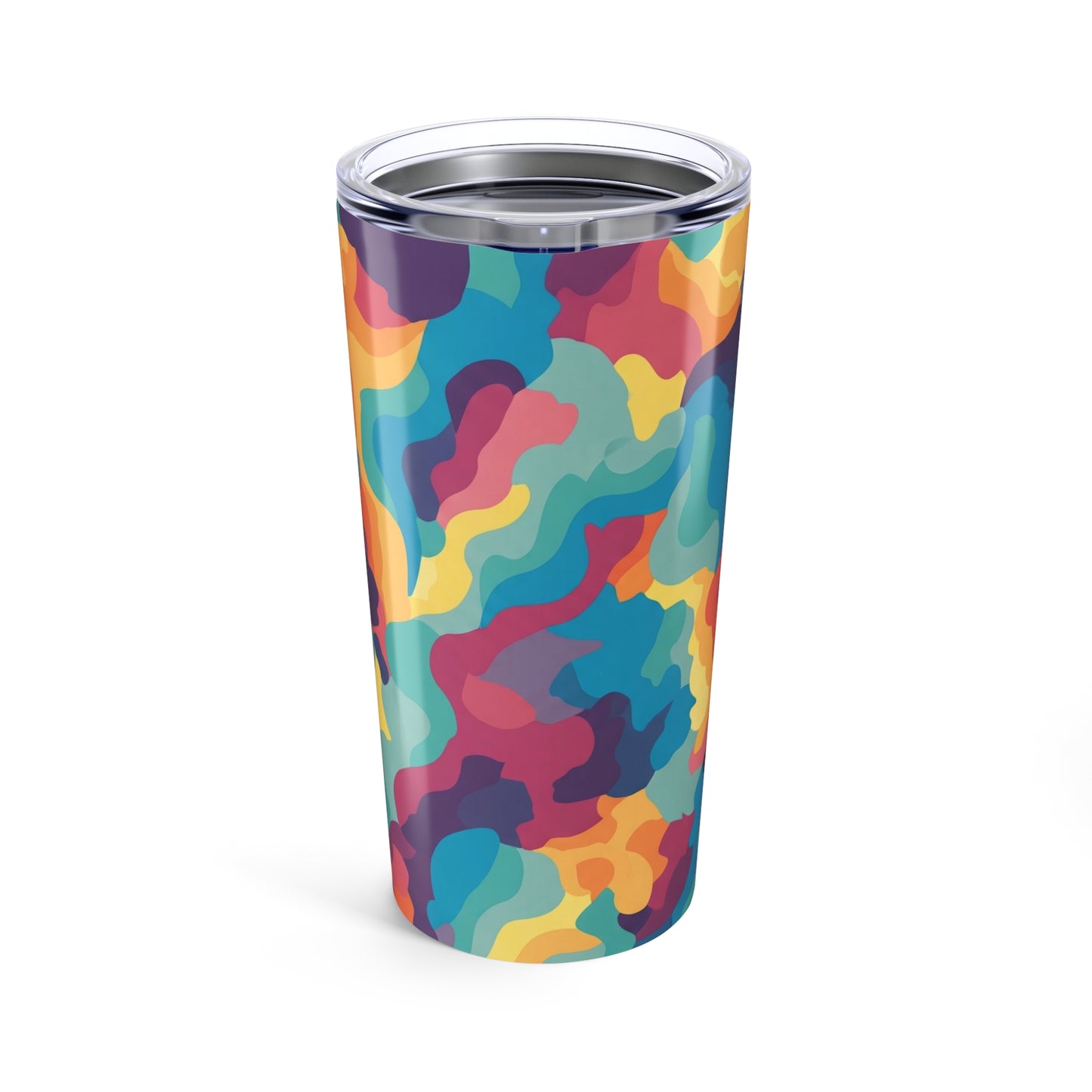 20oz Stainless Steel Tumbler With Double Wall Vacuum Insulation Leak Proof Printed Design For Hot And Cold