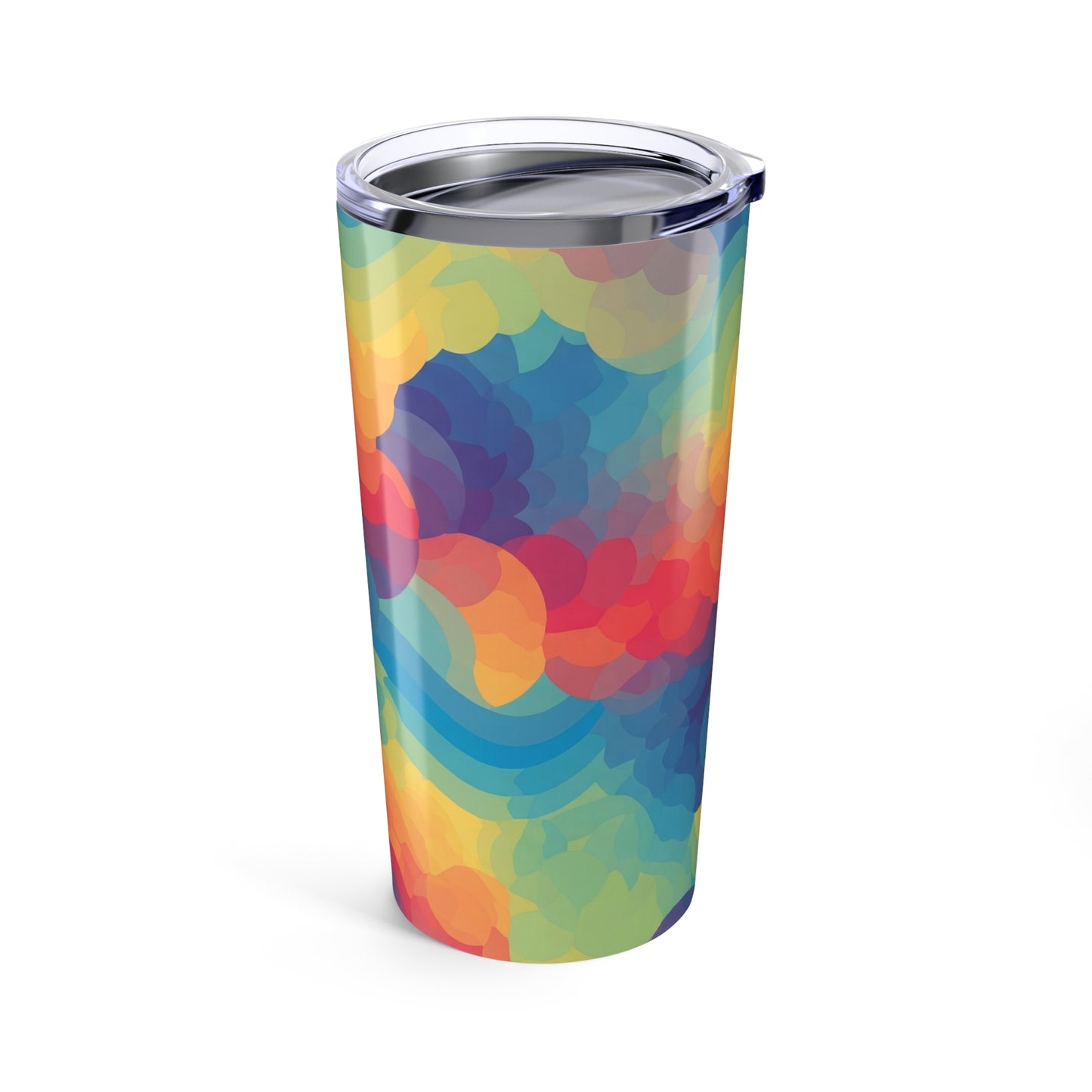 20 Oz Stainless Steel Travel Mug With Printed Artwork Double Wall Vacuum Insulation Keeps Hot Or Cold Dishwasher
