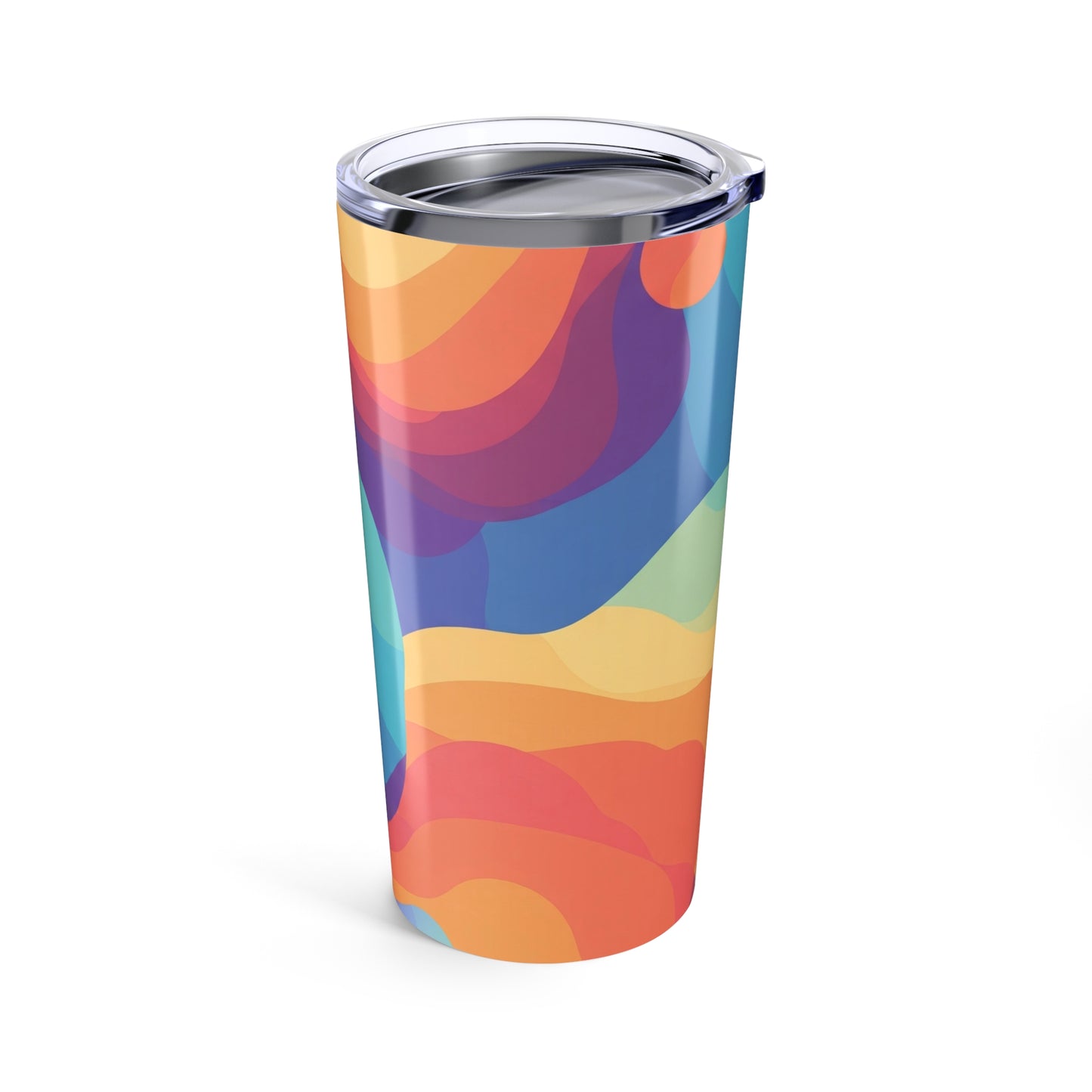 20 Ounce Stainless Steel Tumbler With Double Wall Vacuum Insulation Travel Mug Lid Printed For Hot Or Cold