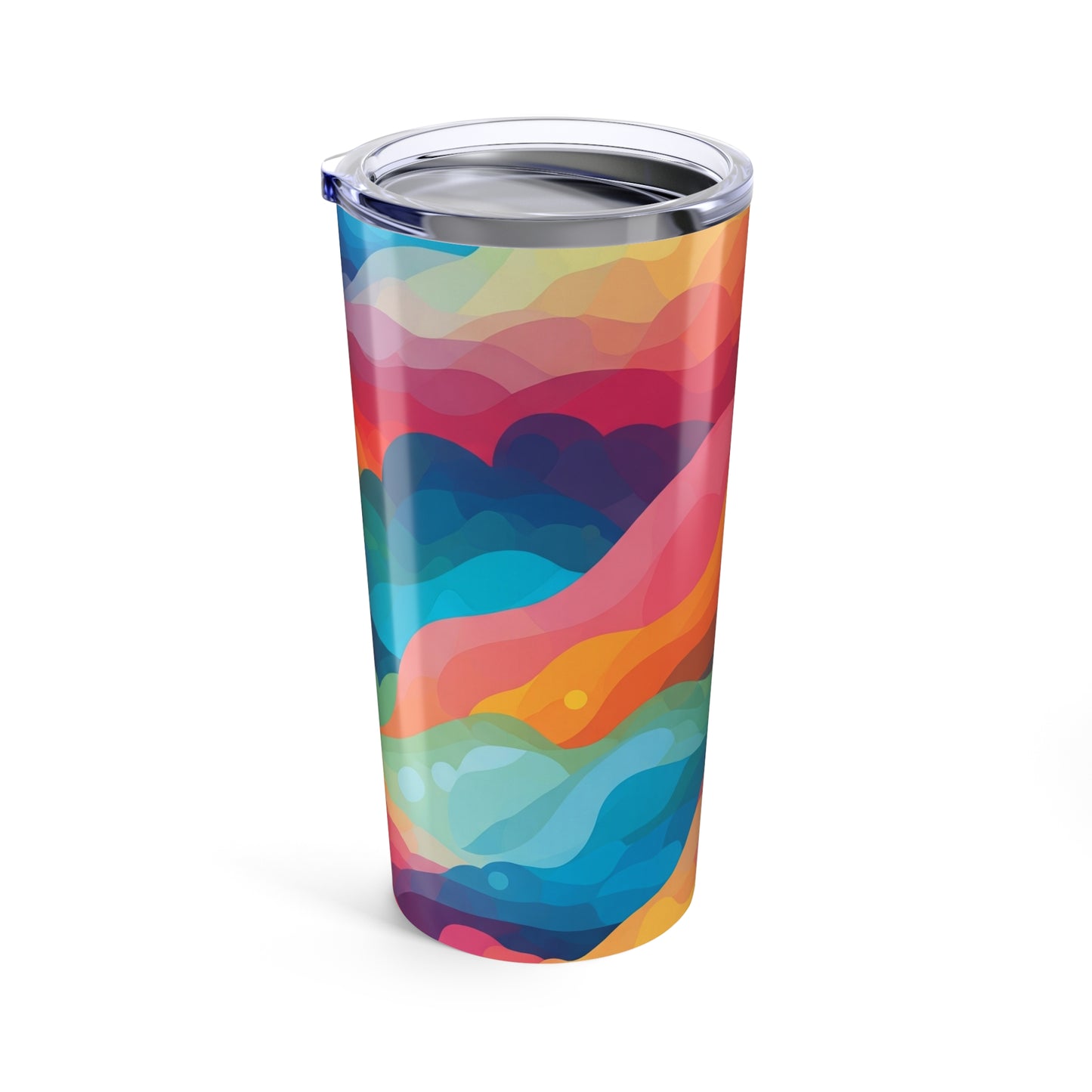 20oz Printed Stainless Steel Tumbler With Double Wall Vacuum Insulation Spill Resistant Lid And Dishwasher Safe