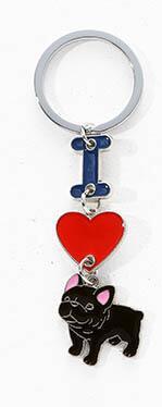 Durable Metal Dog Pendant Keychain For Women And Men Dog Lover Gift Purse Charm Bag Decoration Keyring Stylish