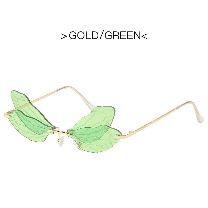 Unisex Sunglasses Gradient Lens Metal Frame Beachwears Eyewear Colorful Hip Hop Style Sunglasses Pro Polarized