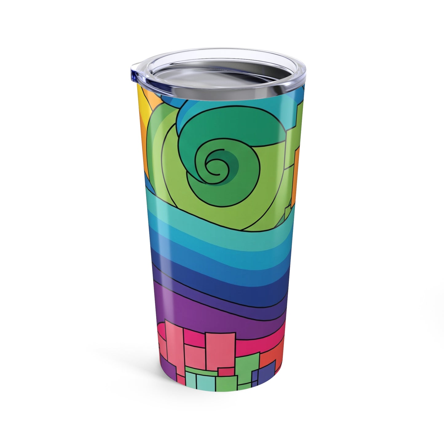20oz Stainless Steel Travel Mug With Double Wall Vacuum Insulation Leak Proof For Hot And Cold Beverages BPA Free
