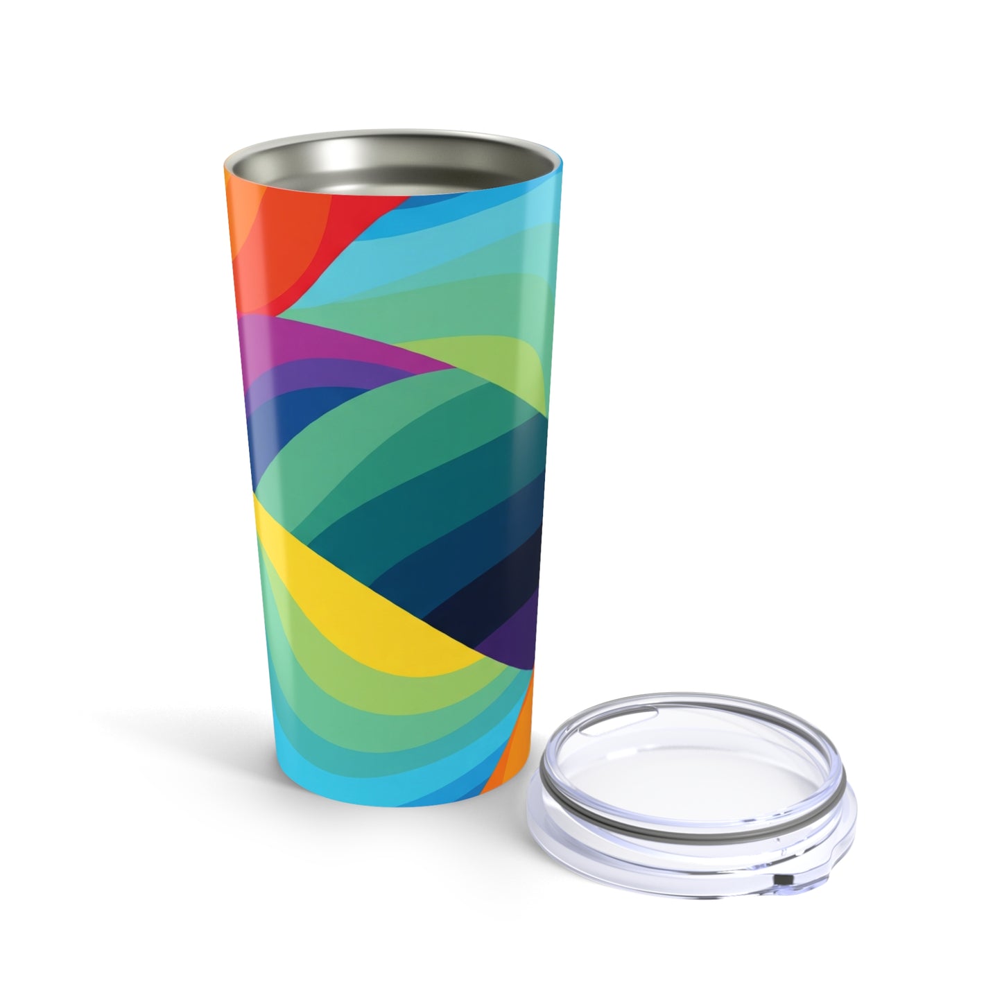 20 Ounce Vacuum Insulated Travel Mug With Leak Proof Spill Resistant Lid Stainless Steel To Keep Beverages Hot Or
