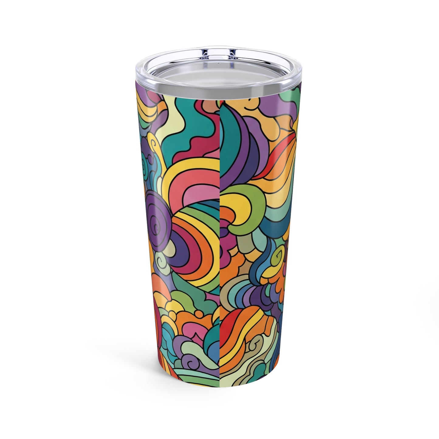 20oz Stainless Steel Tumbler With Double Wall Insulation And Spill Resistant Travel Mug For Hot Or Cold Drinks