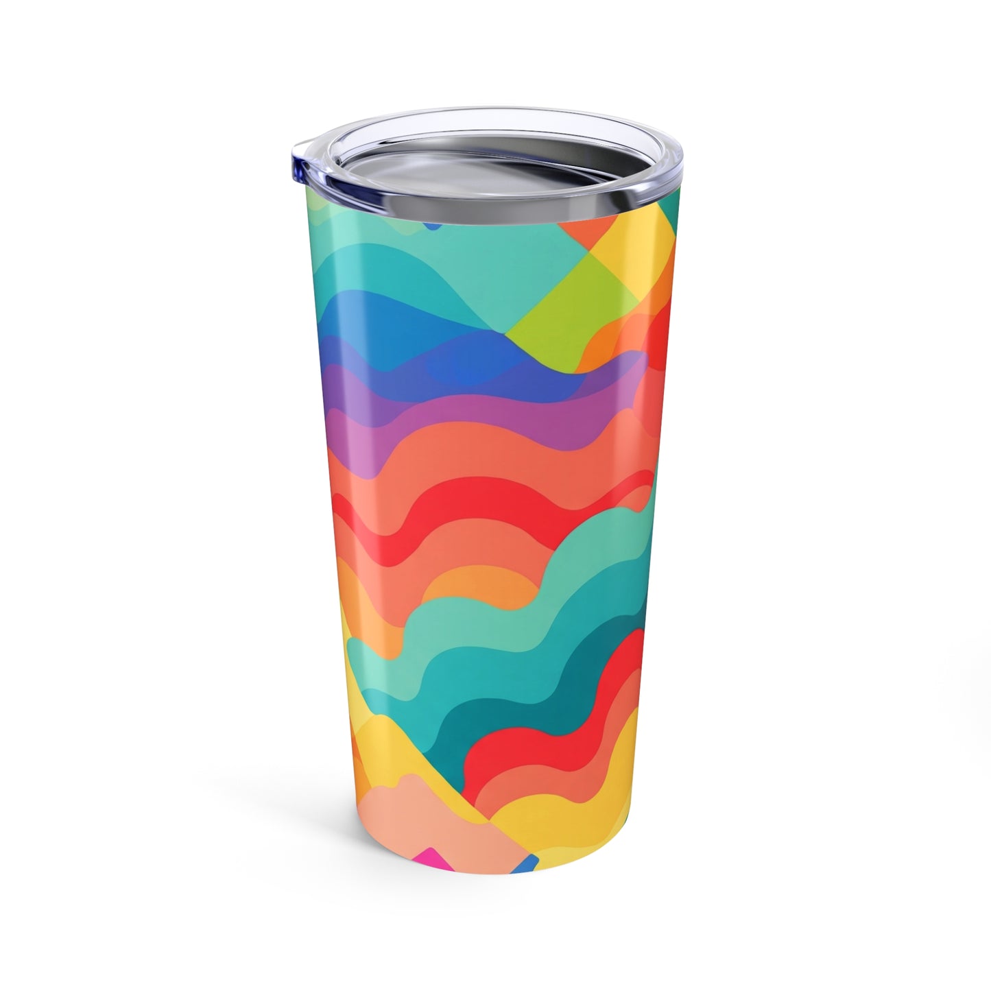 20Oz Stainless Steel Tumbler With Artwork Double Wall Vacuum Insulated Spill Resistant Thermal Coffee Mug For