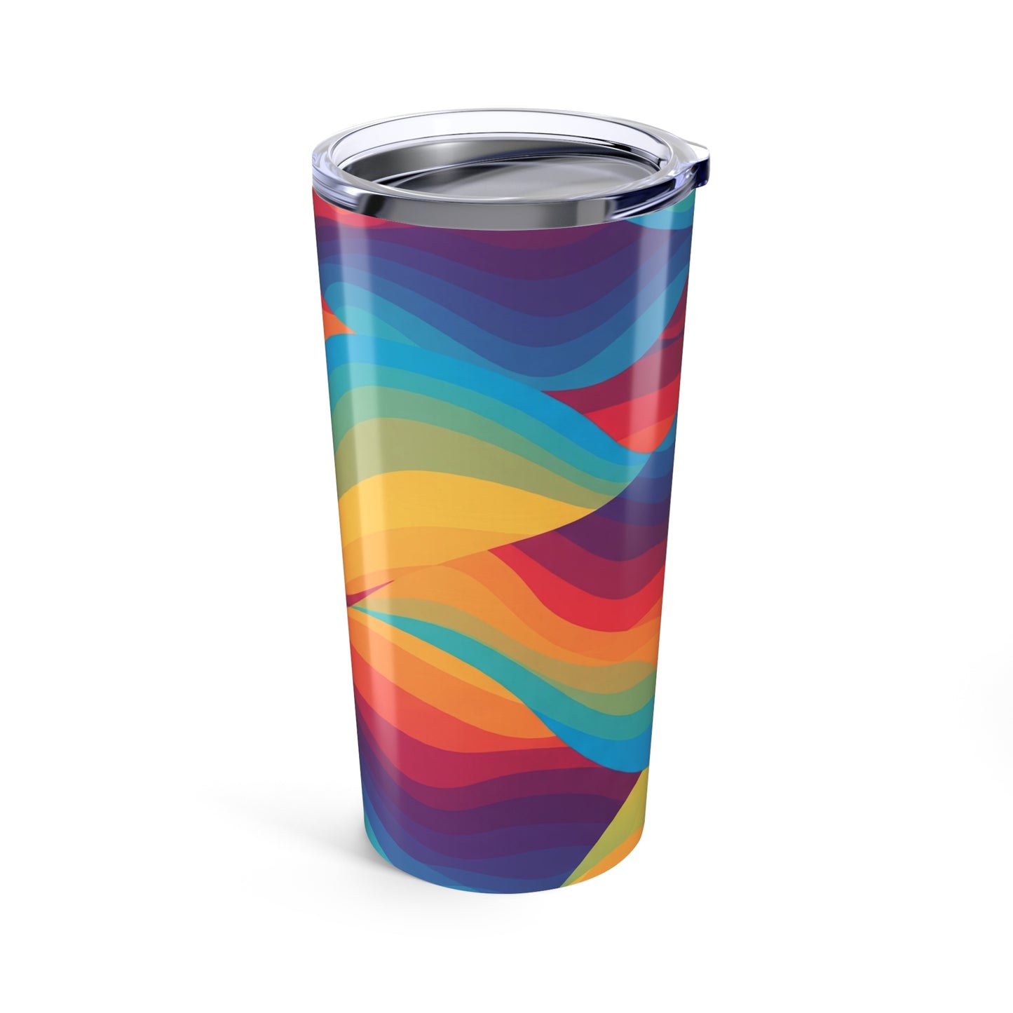 20oz Stainless Steel Travel Mug With Double Wall Vacuum Insulation Spill Resistant BPA Free Printed Container