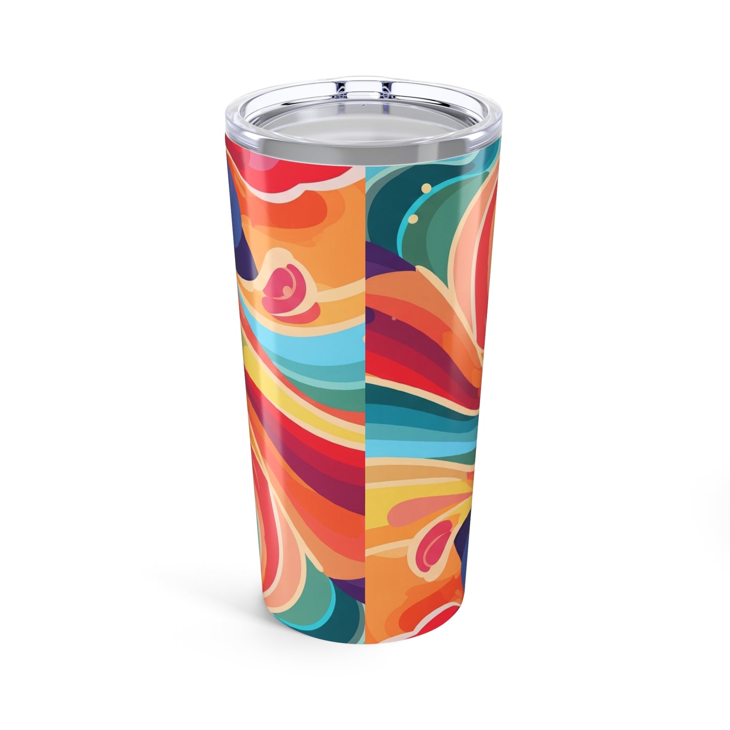 20Oz Stainless Steel Tumbler With Double Wall Vacuum Insulation Travel Mug Printed For Hot And Cold Beverages Leak