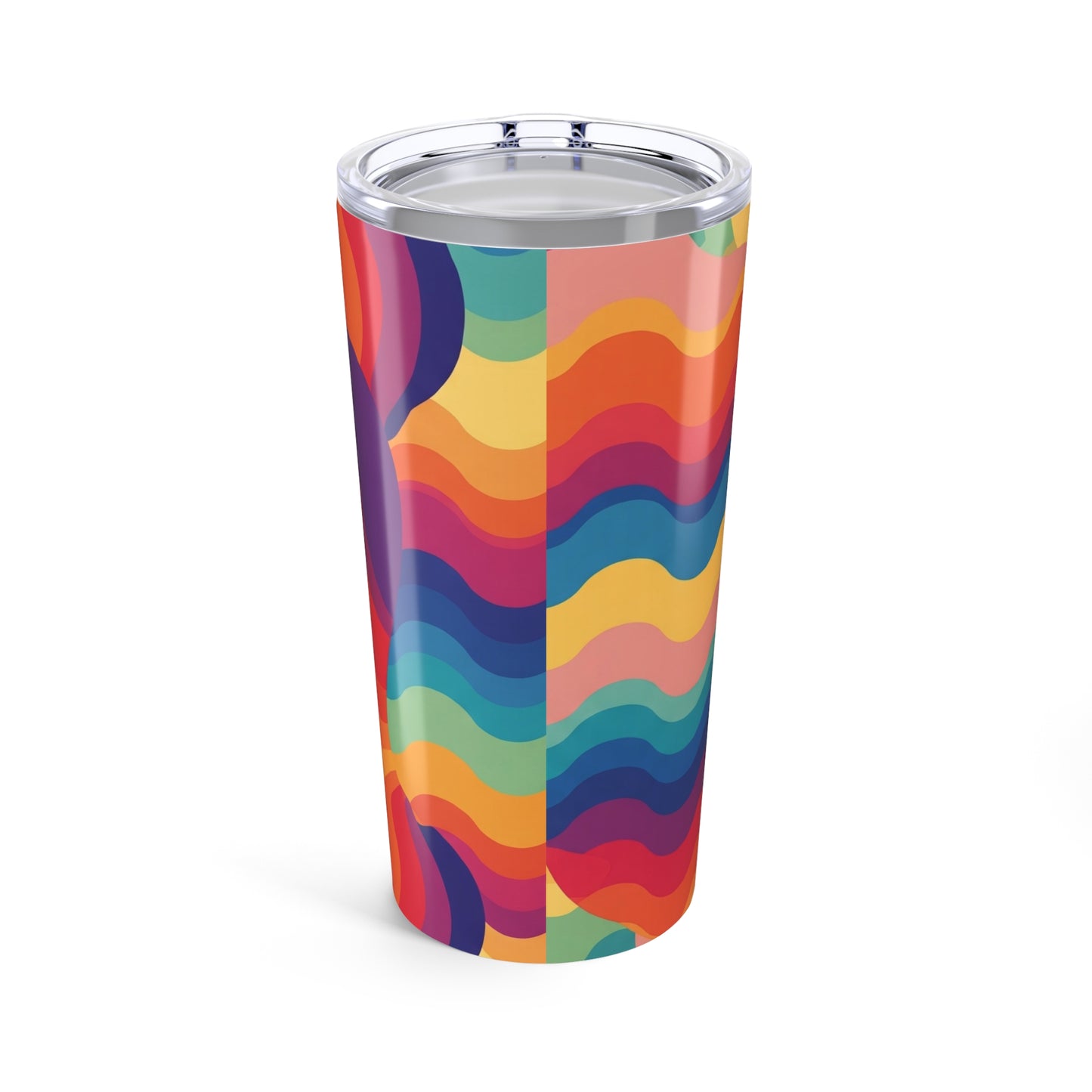 20oz Stainless Steel Tumbler With Double Wall Vacuum Insulation And Leak Proof Lid For Hot And Cold Beverages