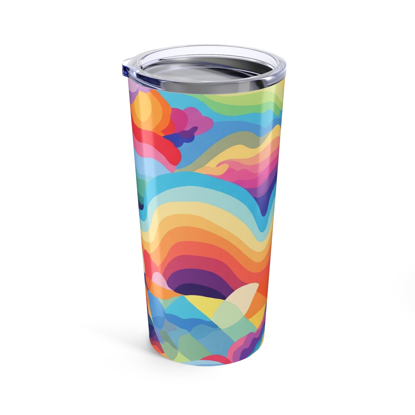 20oz Double Wall Vacuum Insulated Stainless Steel Tumbler Leak Proof Printed Travel Cup For Hot Coffee And Cold