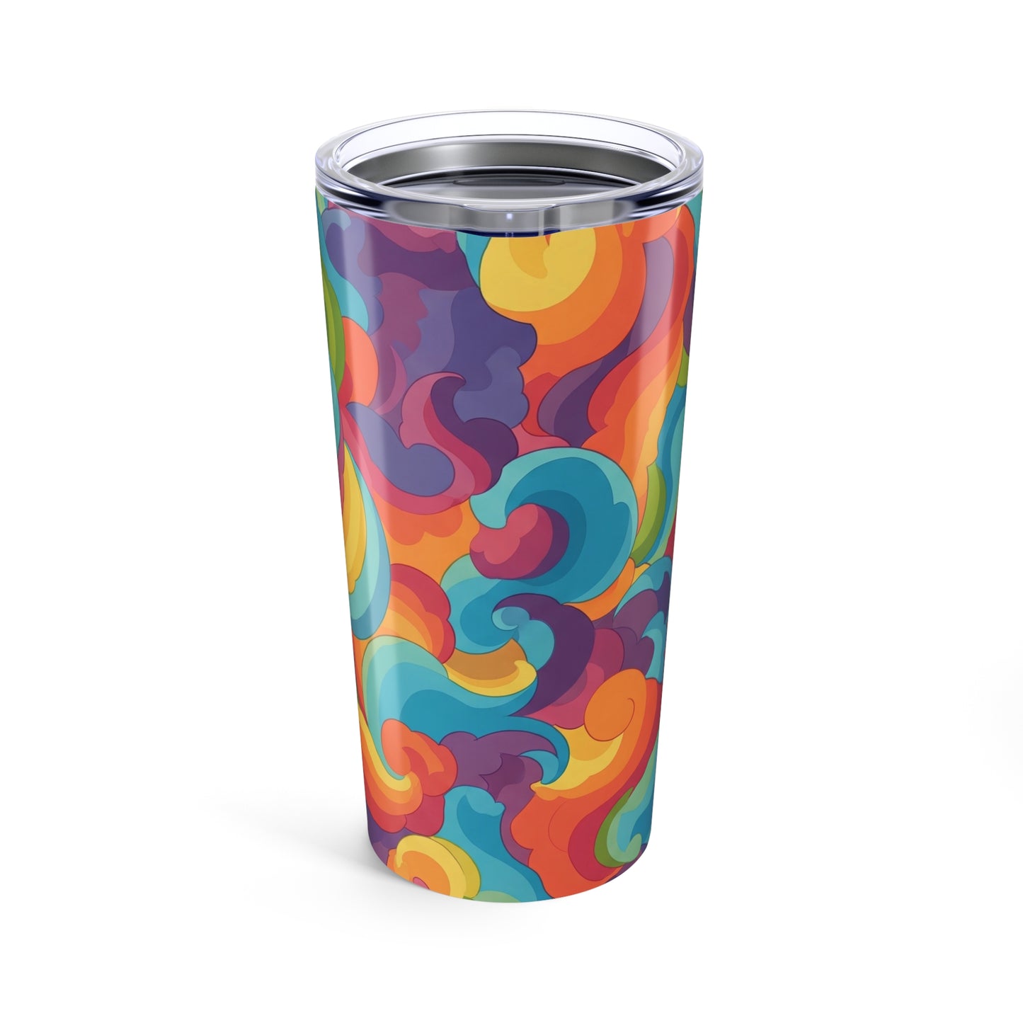 20 Ounce Stainless Steel Tumbler With Double Wall Vacuum Insulation Keeps Drinks Hot Or Cold Spill Resistant Lid