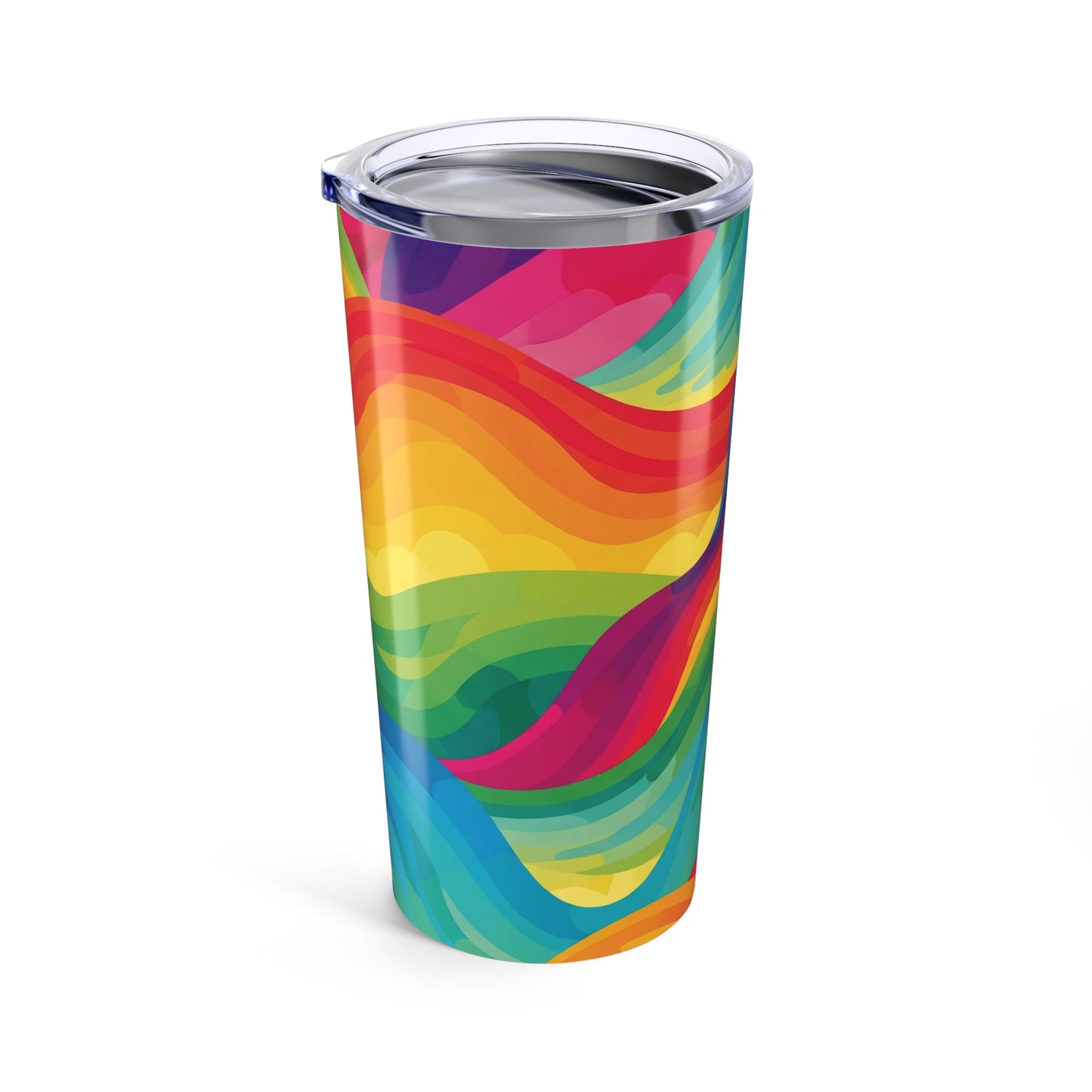 20oz Stainless Travel Mug With Double Wall Vacuum Insulation Leak Proof Thermal Design And Printed Pattern For Hot