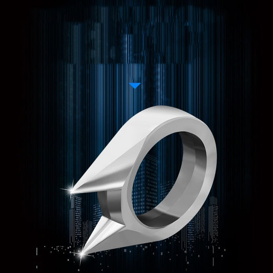 Geometric Metal Ear Cuff Ring 3D Retro Decoration Electroplated Gold White Gold Gun Black 20mm Diameter Ear Ear