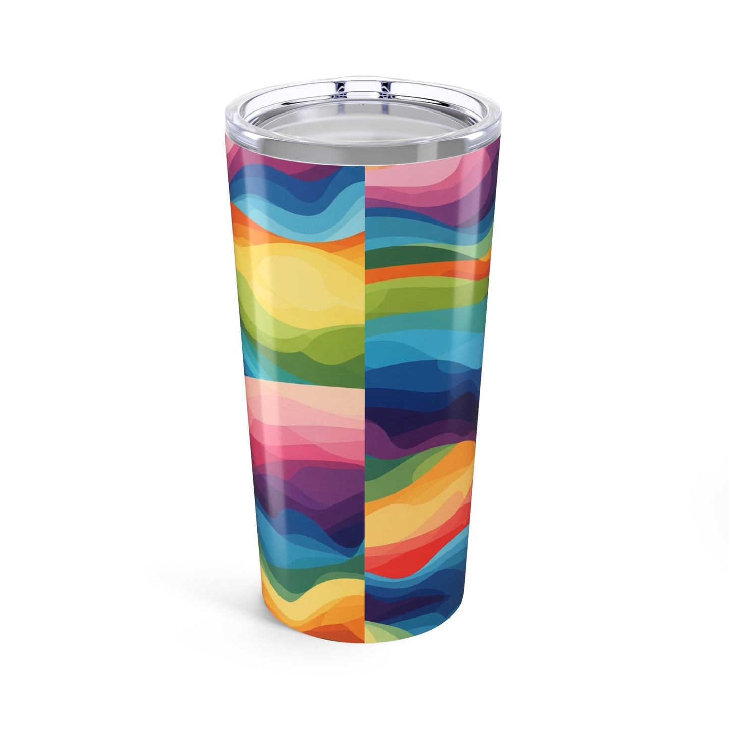 20oz Stainless Steel Tumbler With Double Wall Vacuum Insulation For Hot Or Cold Beverages Travel Mug Printed Design