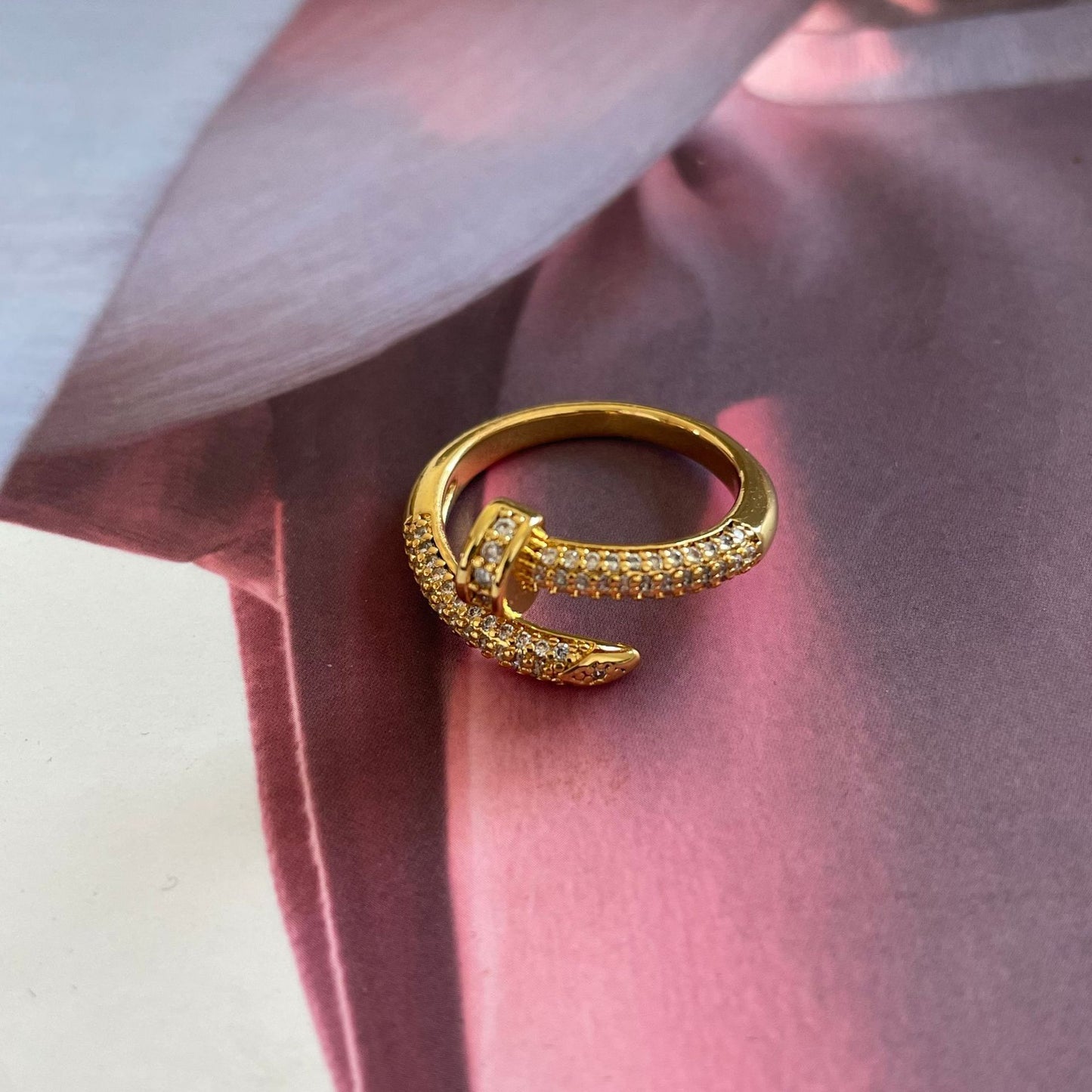 Unisex Adjustable Open Ring Copper Inlaid Zircon Jewelry For Women And Men Elegant Everyday Wear Gifting Ideal Birthday Surprise