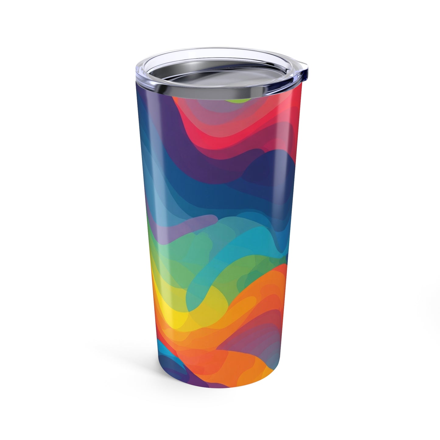 20oz Stainless Steel Tumbler With Printed Art And Double Wall Vacuum Insulation Leak Proof For Hot Or Cold