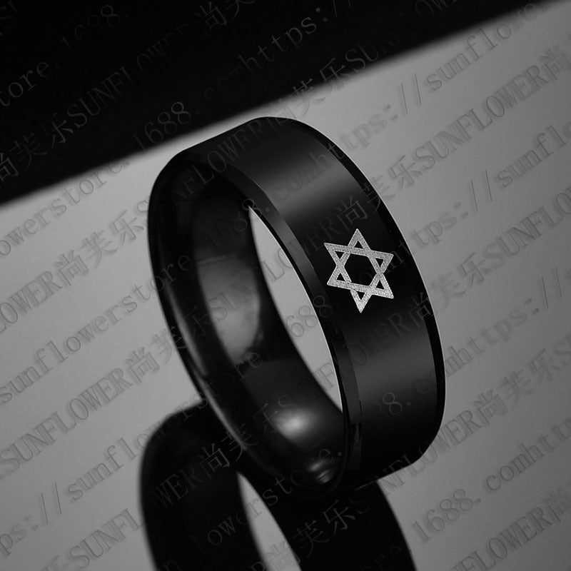 Stainless Steel Simple Ring Smooth Band Electroplated Finish Polished Anniversary Gift BirthdayPresent Wedding